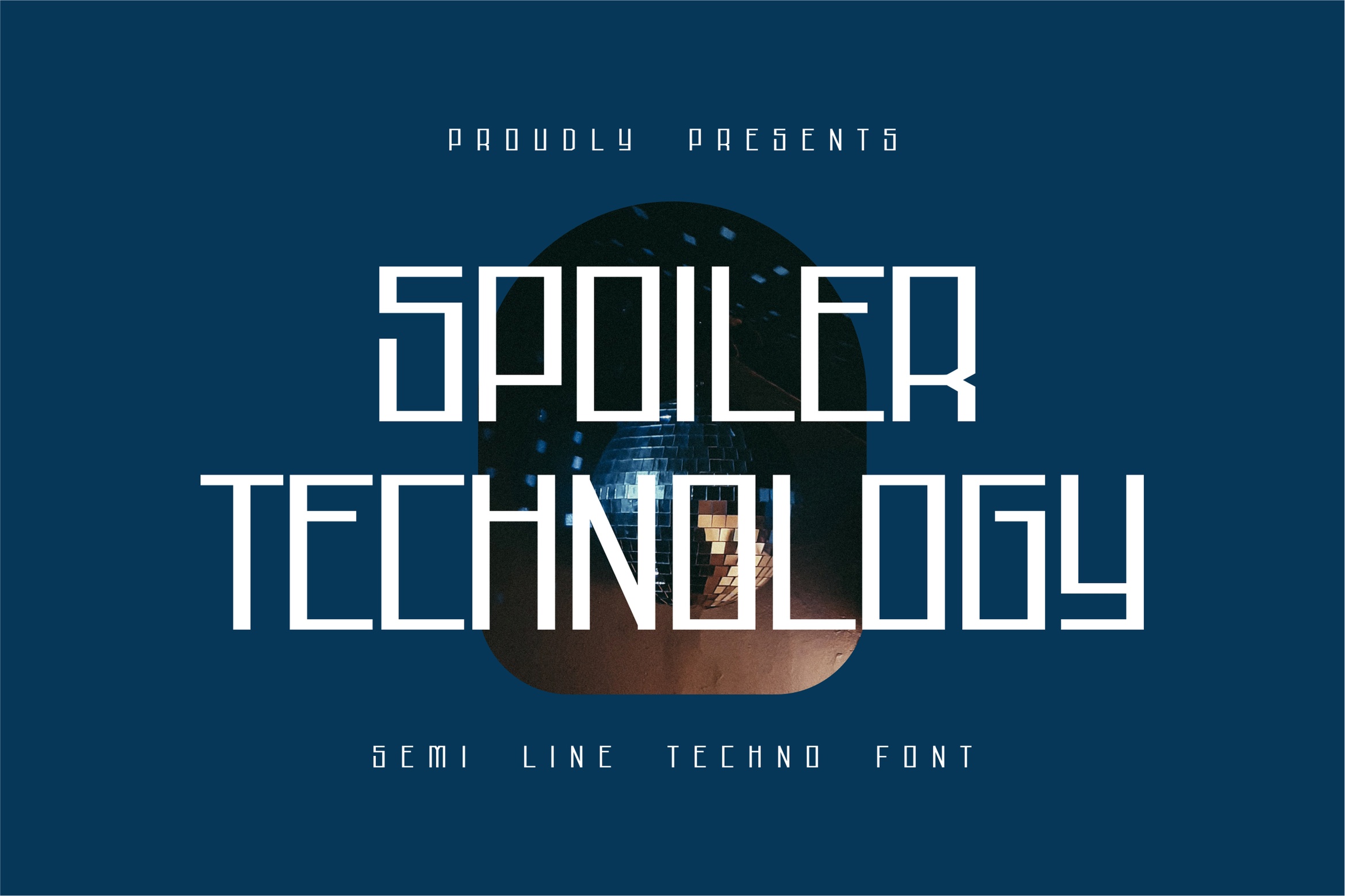 Spoiler Technology Regular Font preview