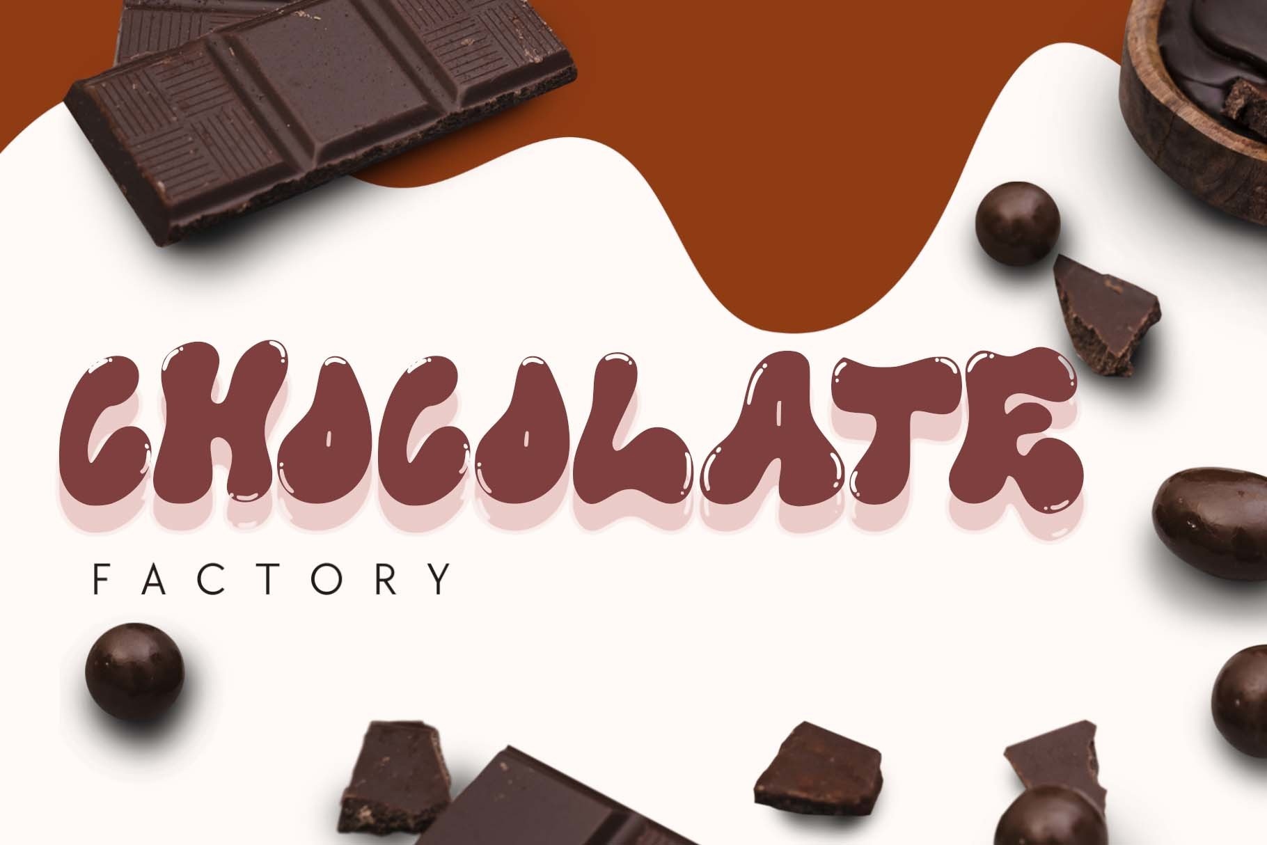 Jelly Choco Regular Font preview