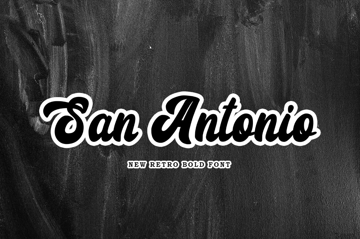 San Antonio Regular Font preview