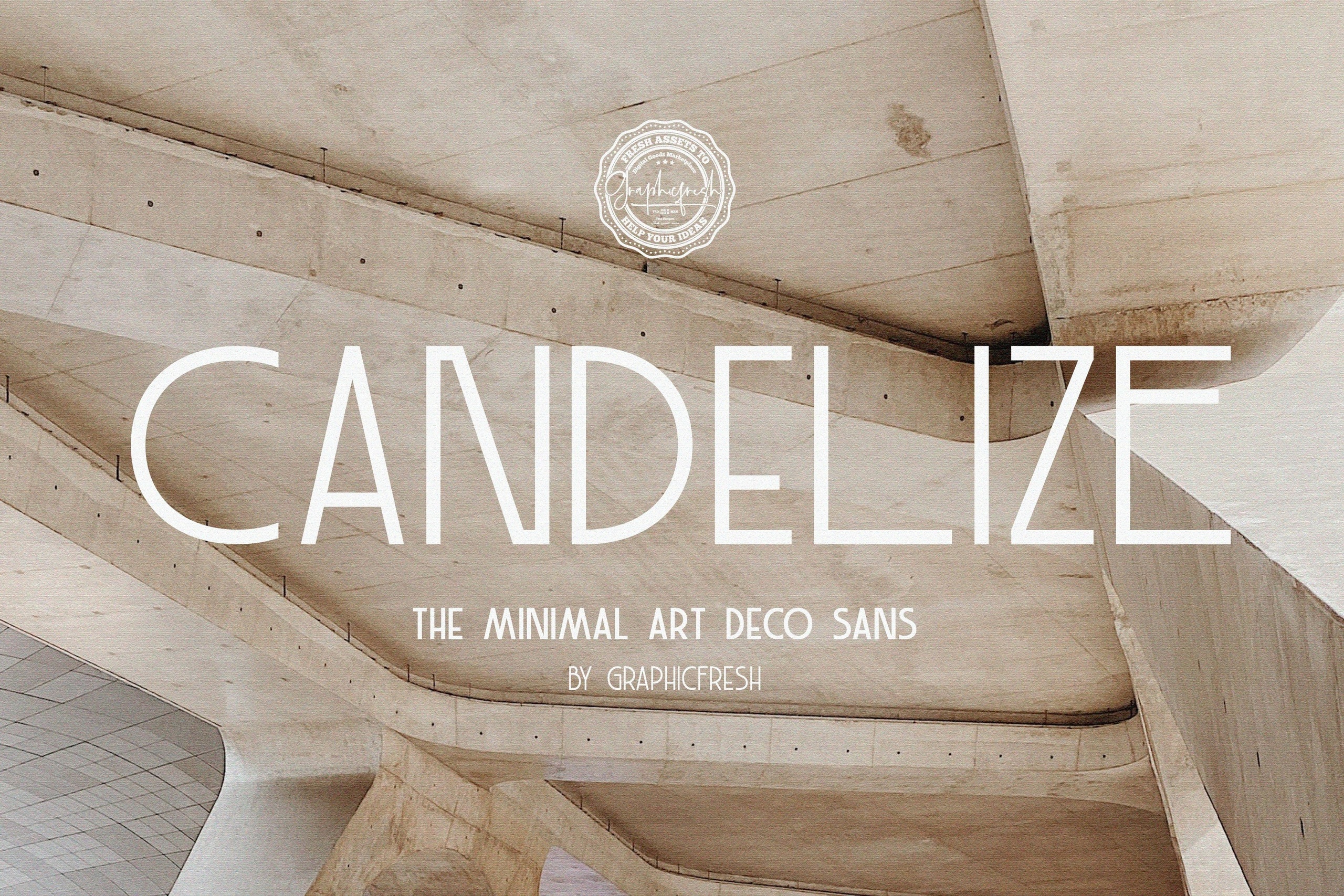 Candelize Font preview