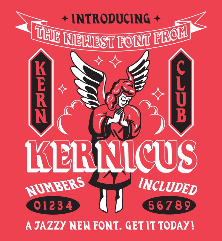 Kernicus Font preview