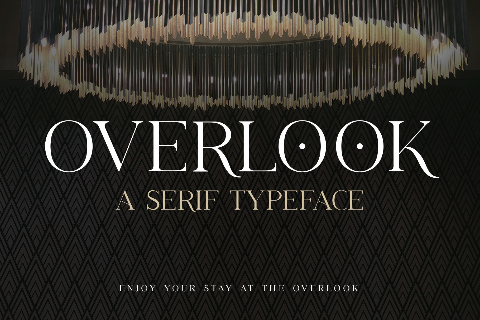 Overlook Font preview