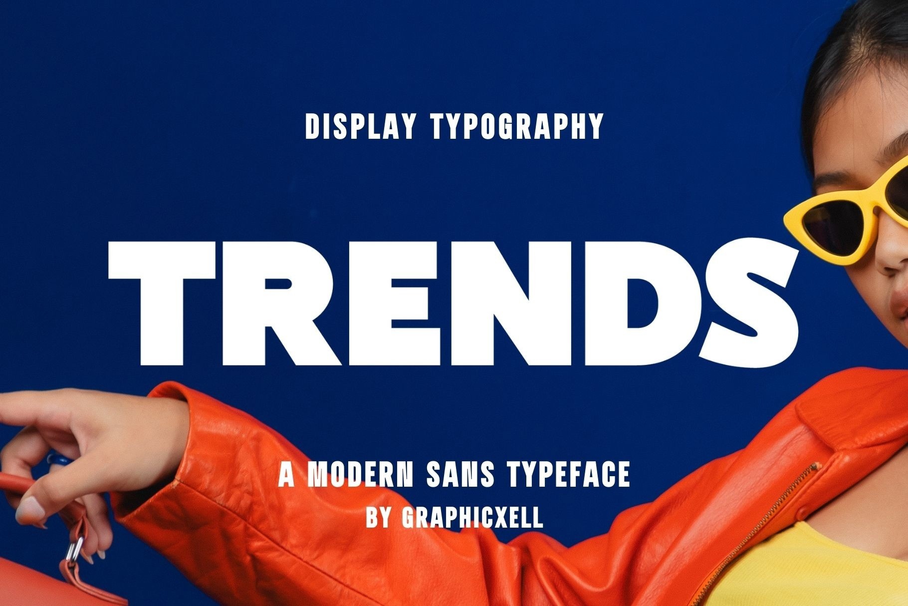 Trends Font preview