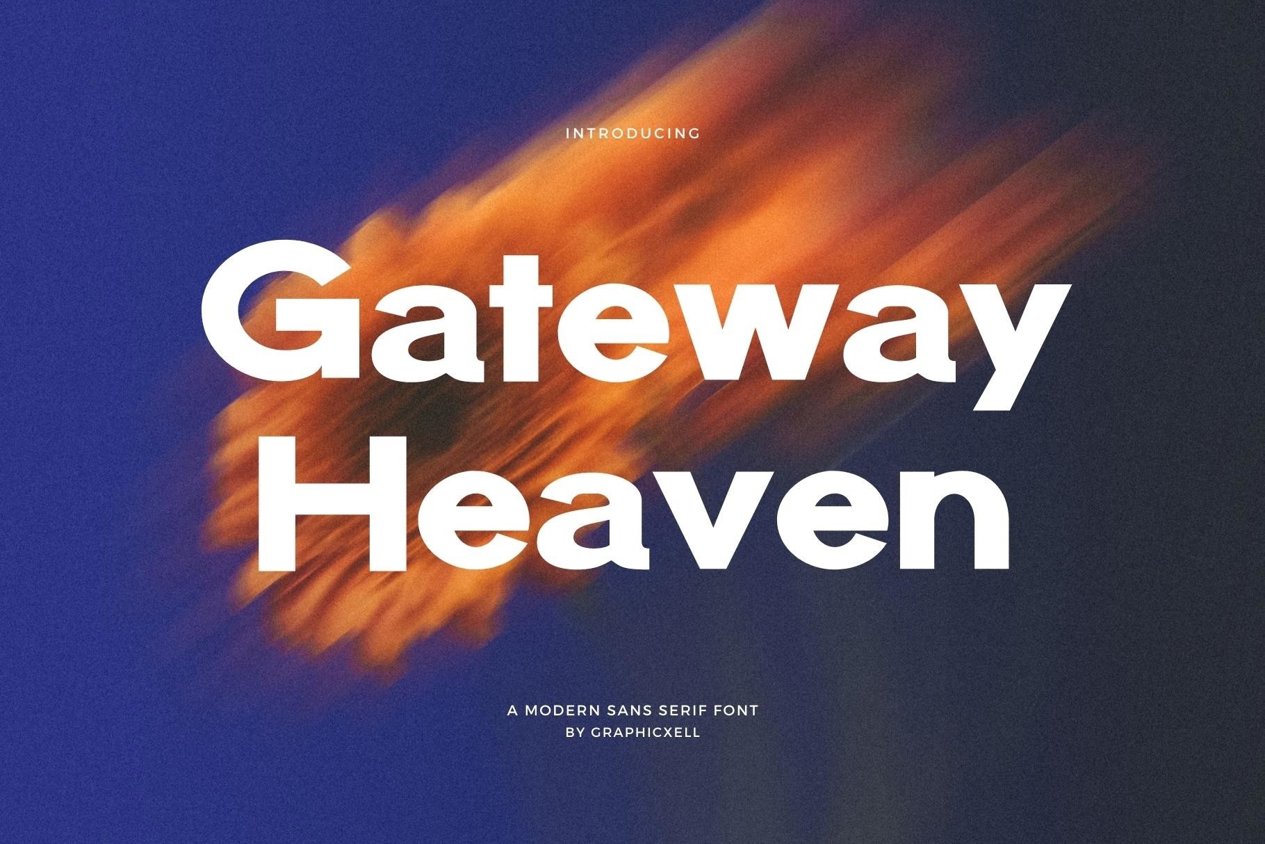 Gateway Heaven Font preview
