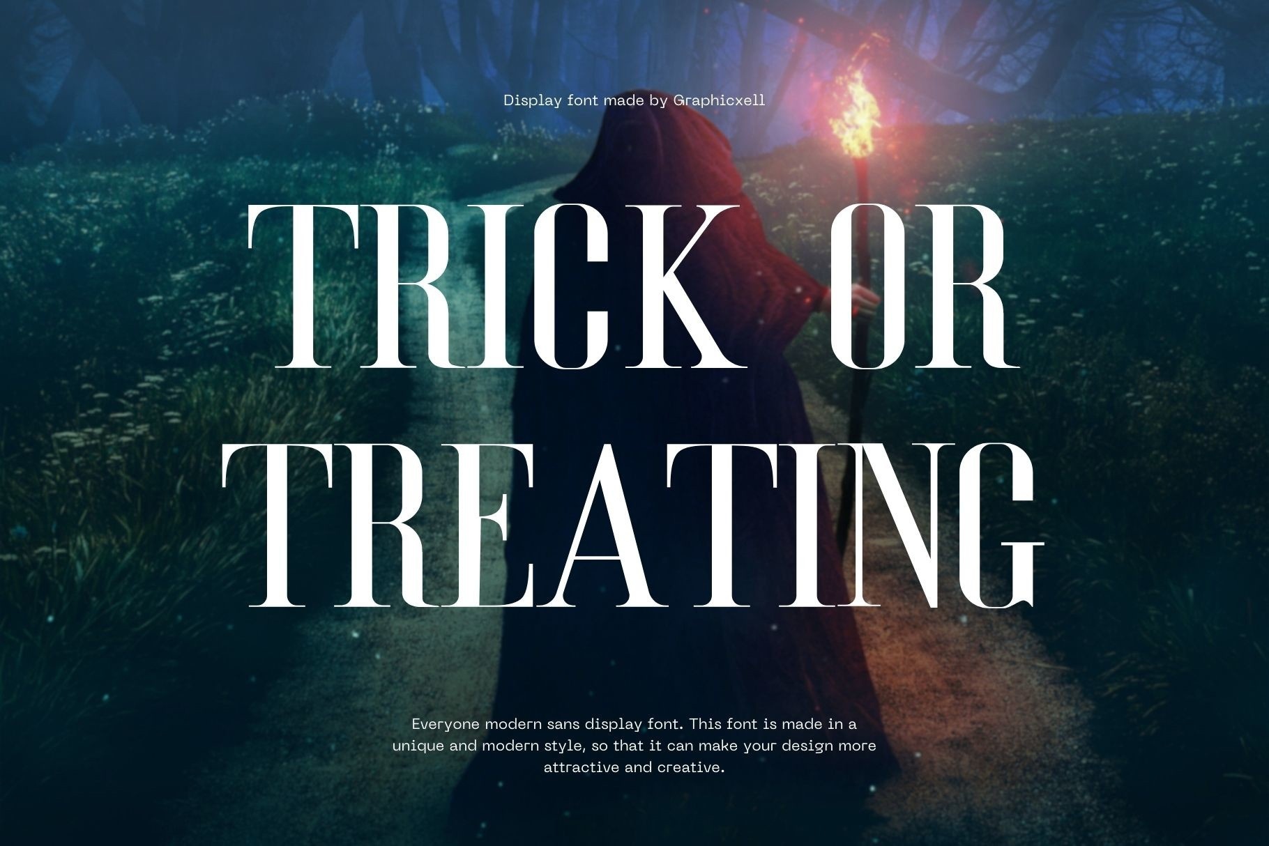 Trick or Treating Regular Font preview