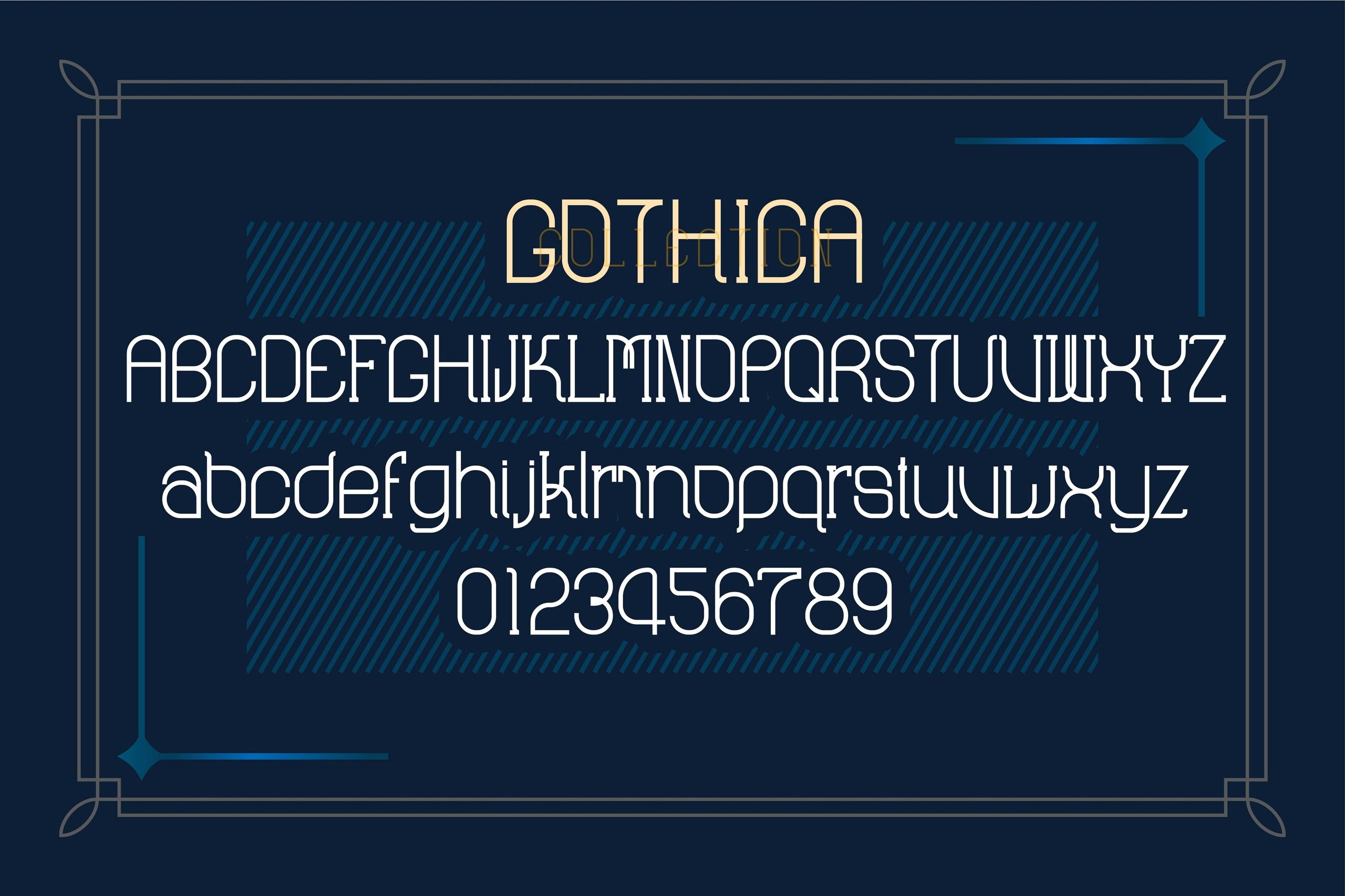 Gothica Regular Font preview