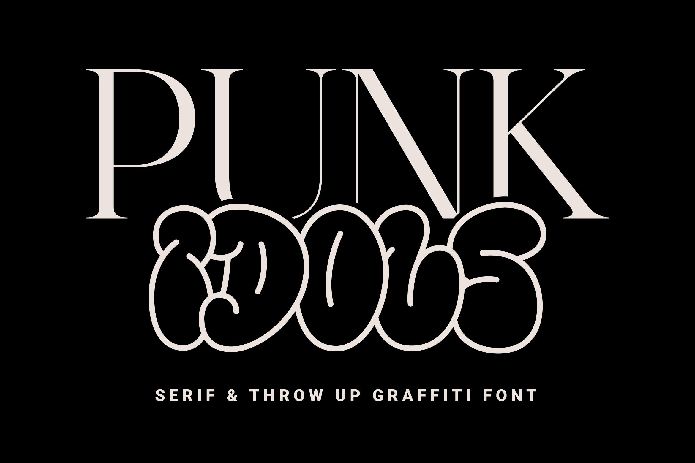 Punk Idols Font preview