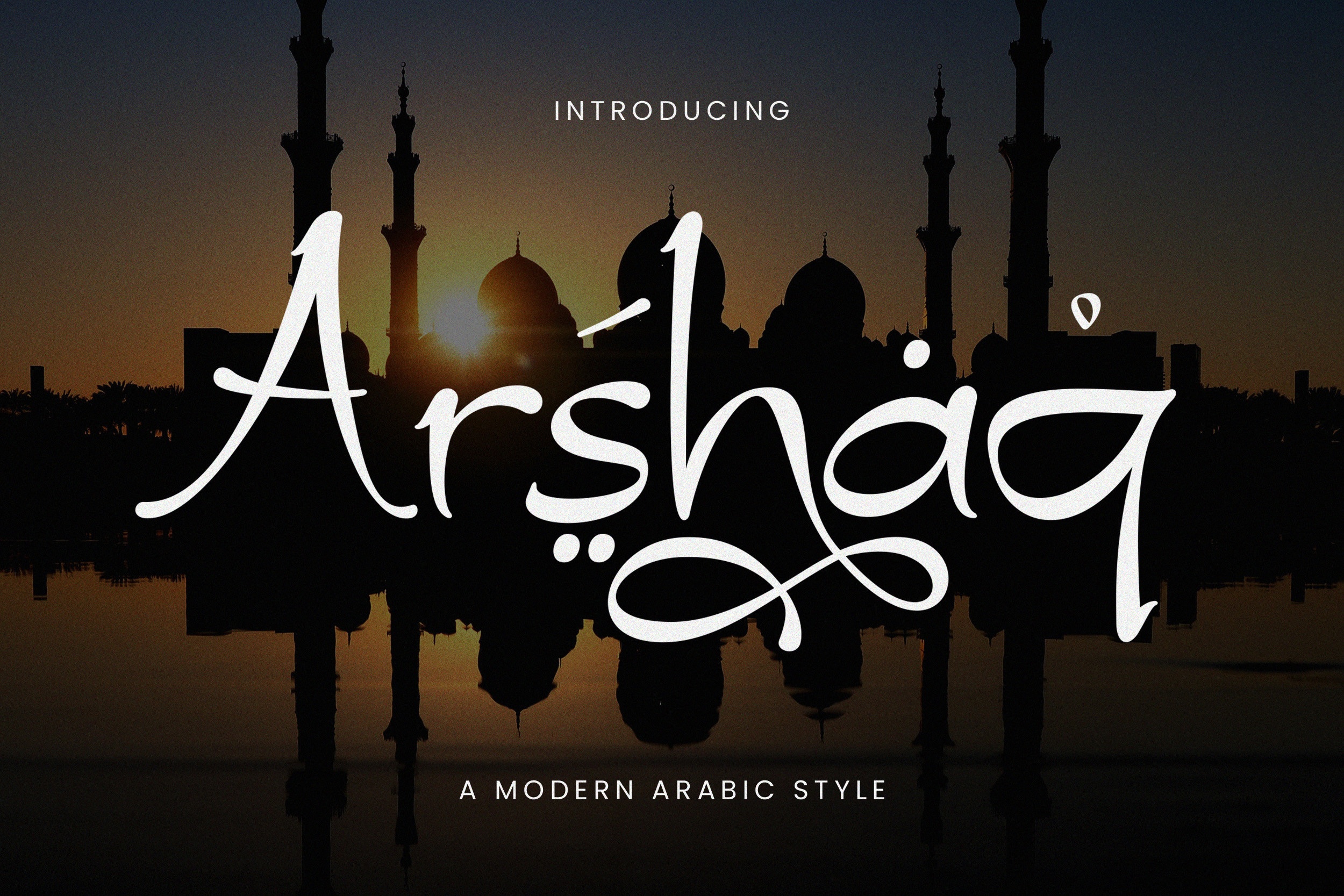 Arshaq Regular Font preview