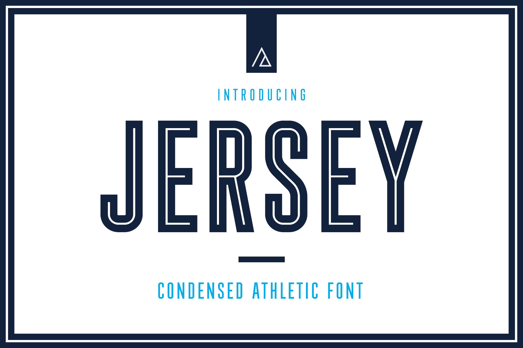 Jersey Font preview
