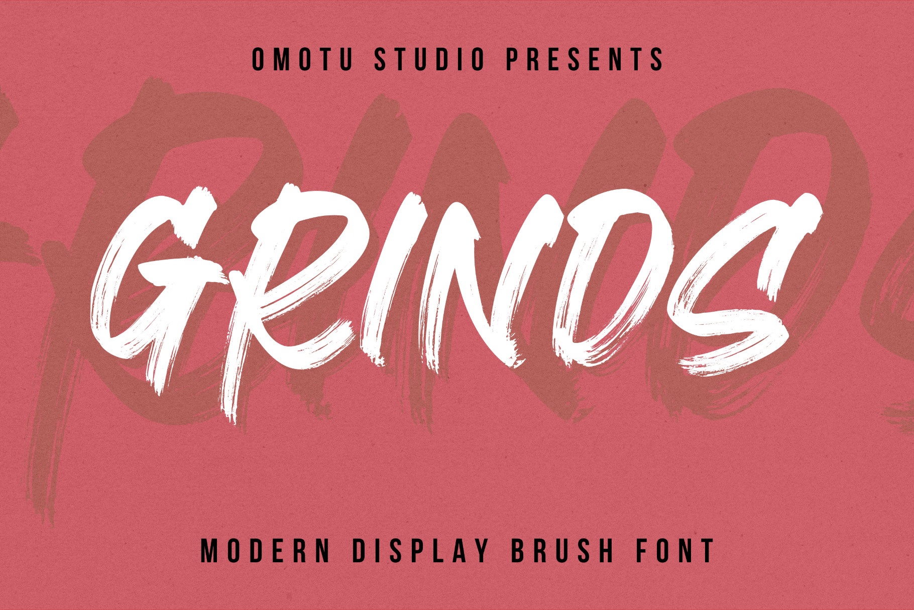 Grinds Font preview