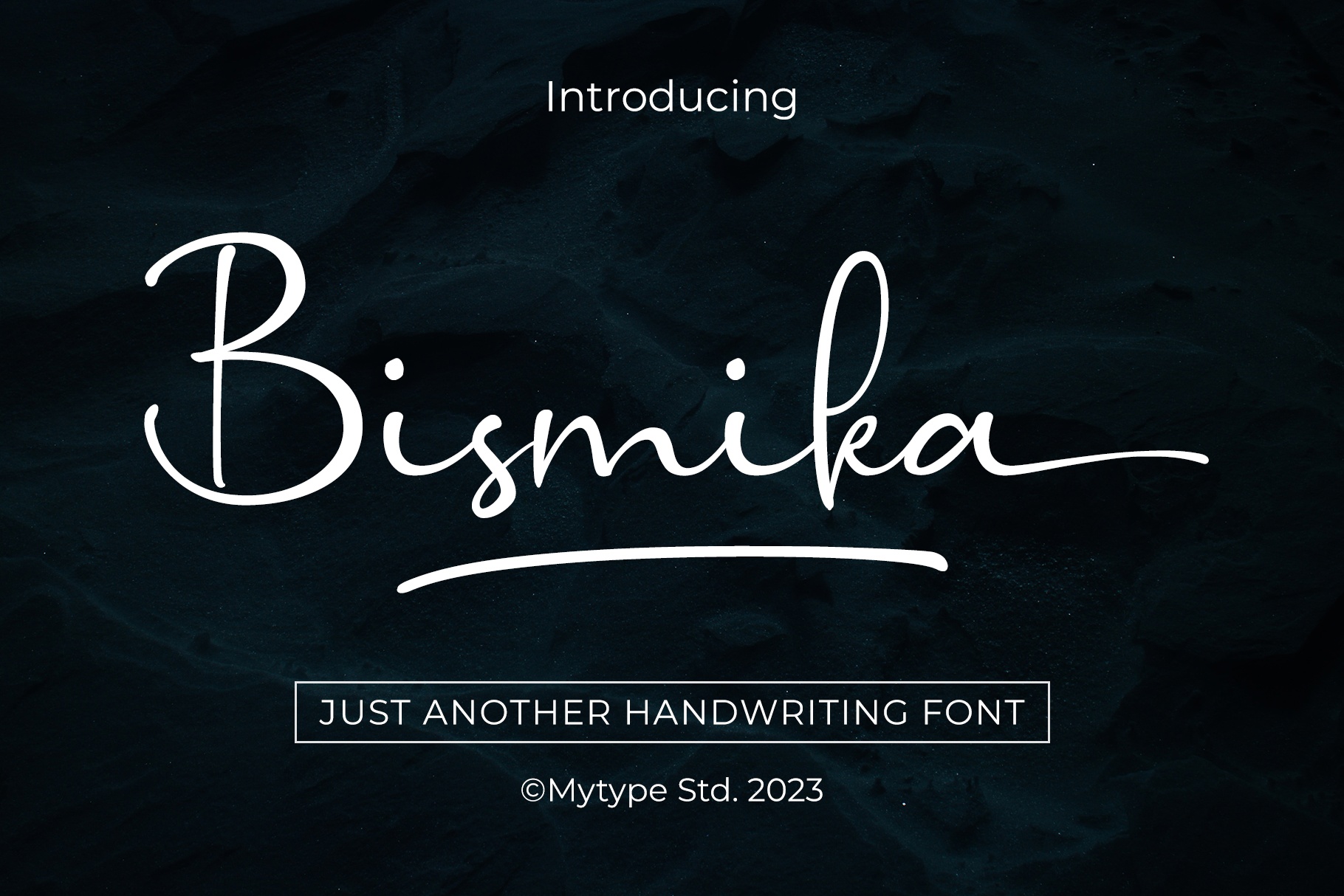 Bismika Regular Font preview