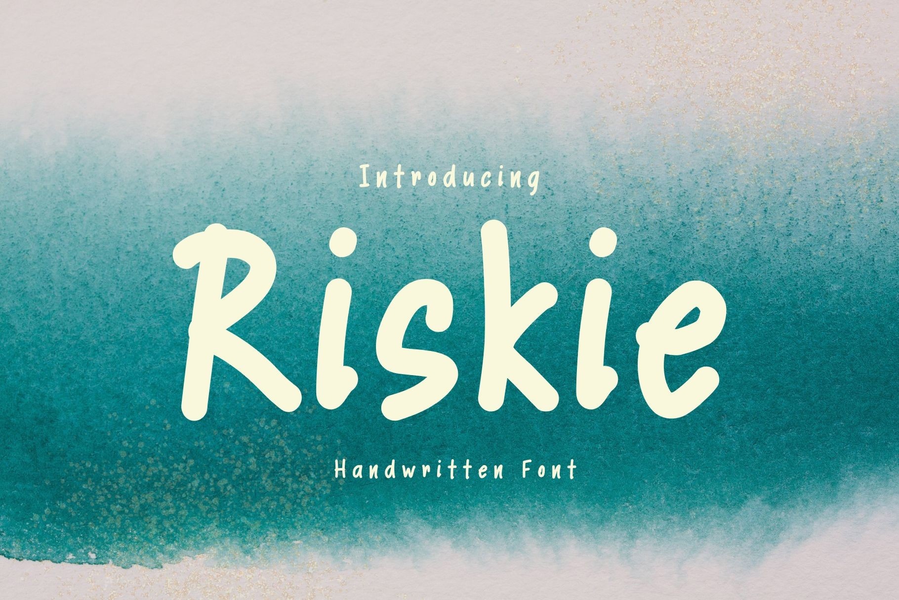 Riskie Font preview