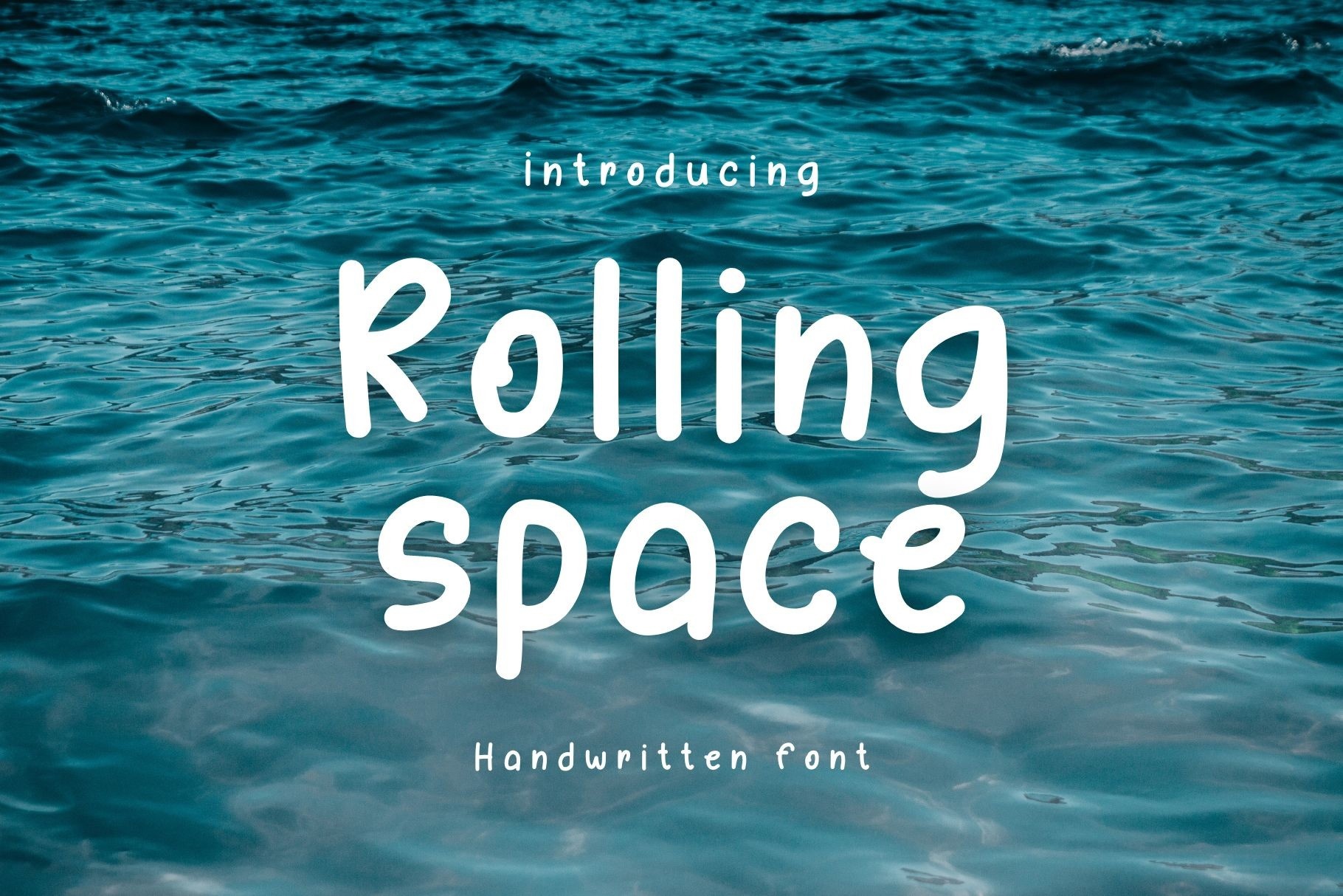 Rolling Space Regular Font preview