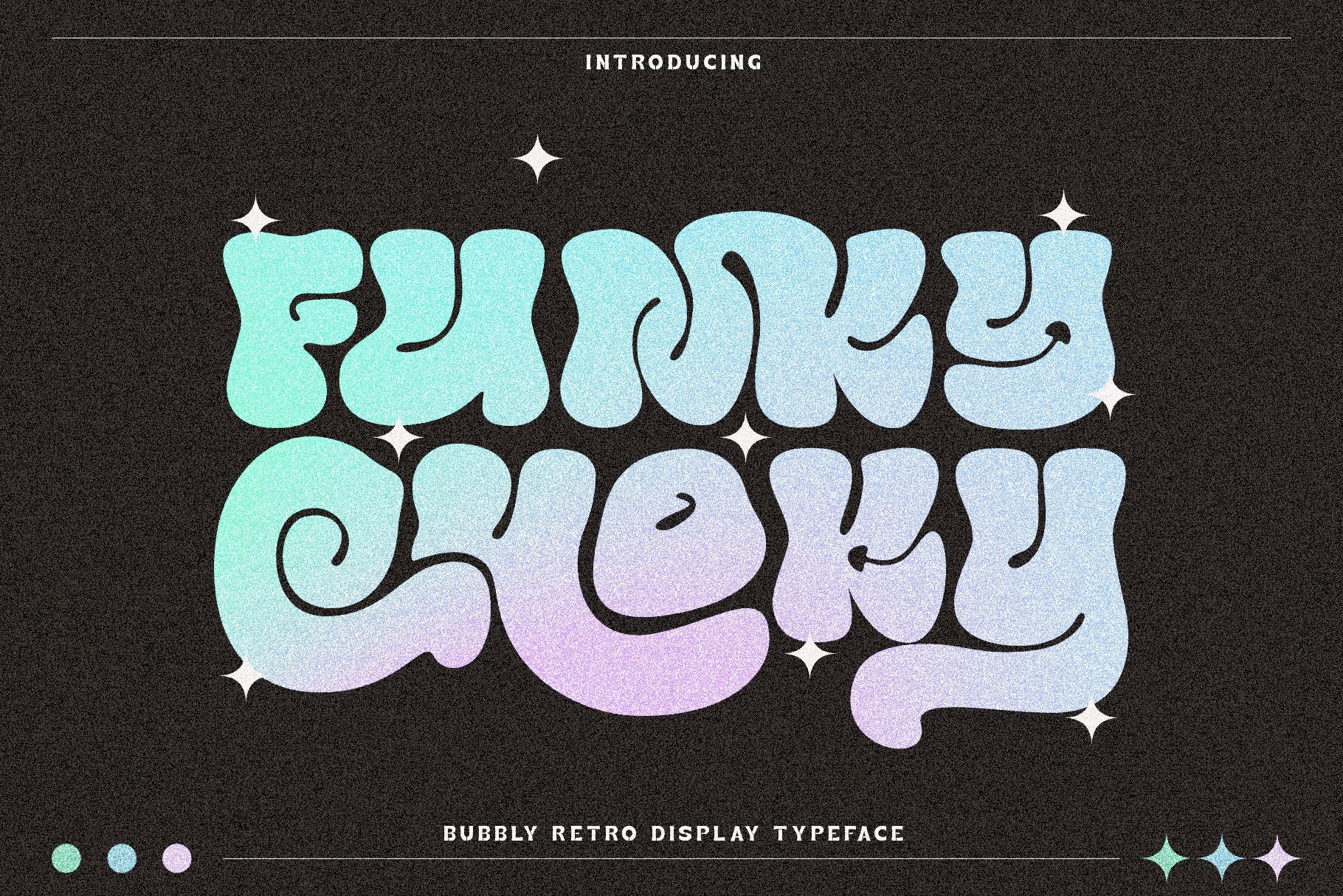Funky Choky Font preview