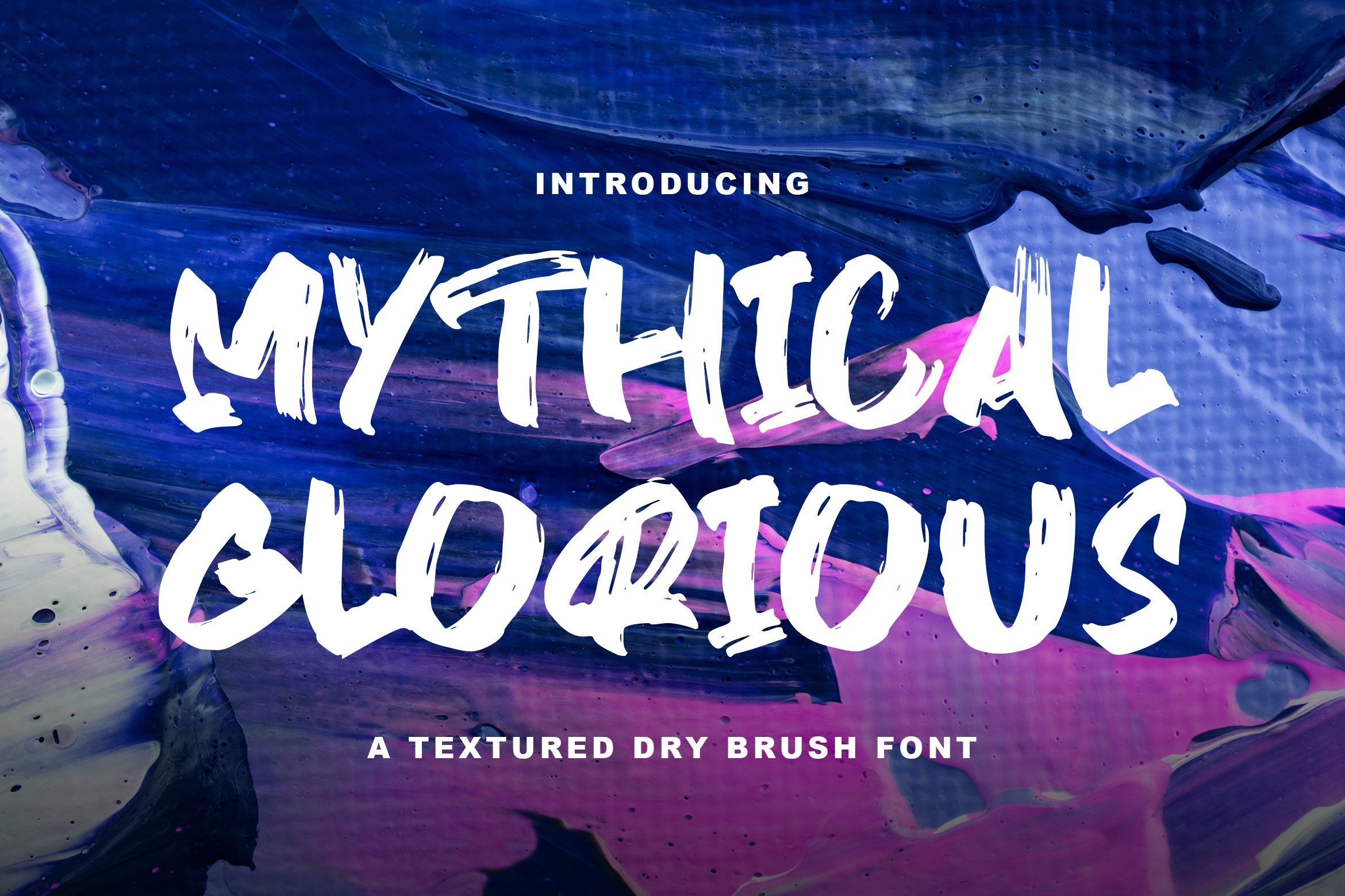 Mythical Glorious Regular Font preview