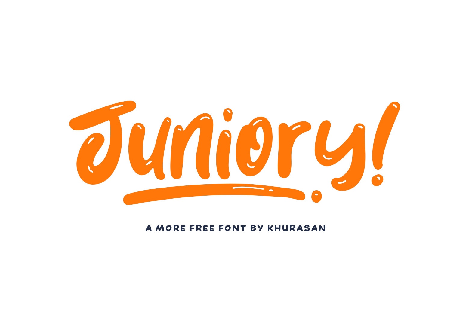 Juniory Font preview