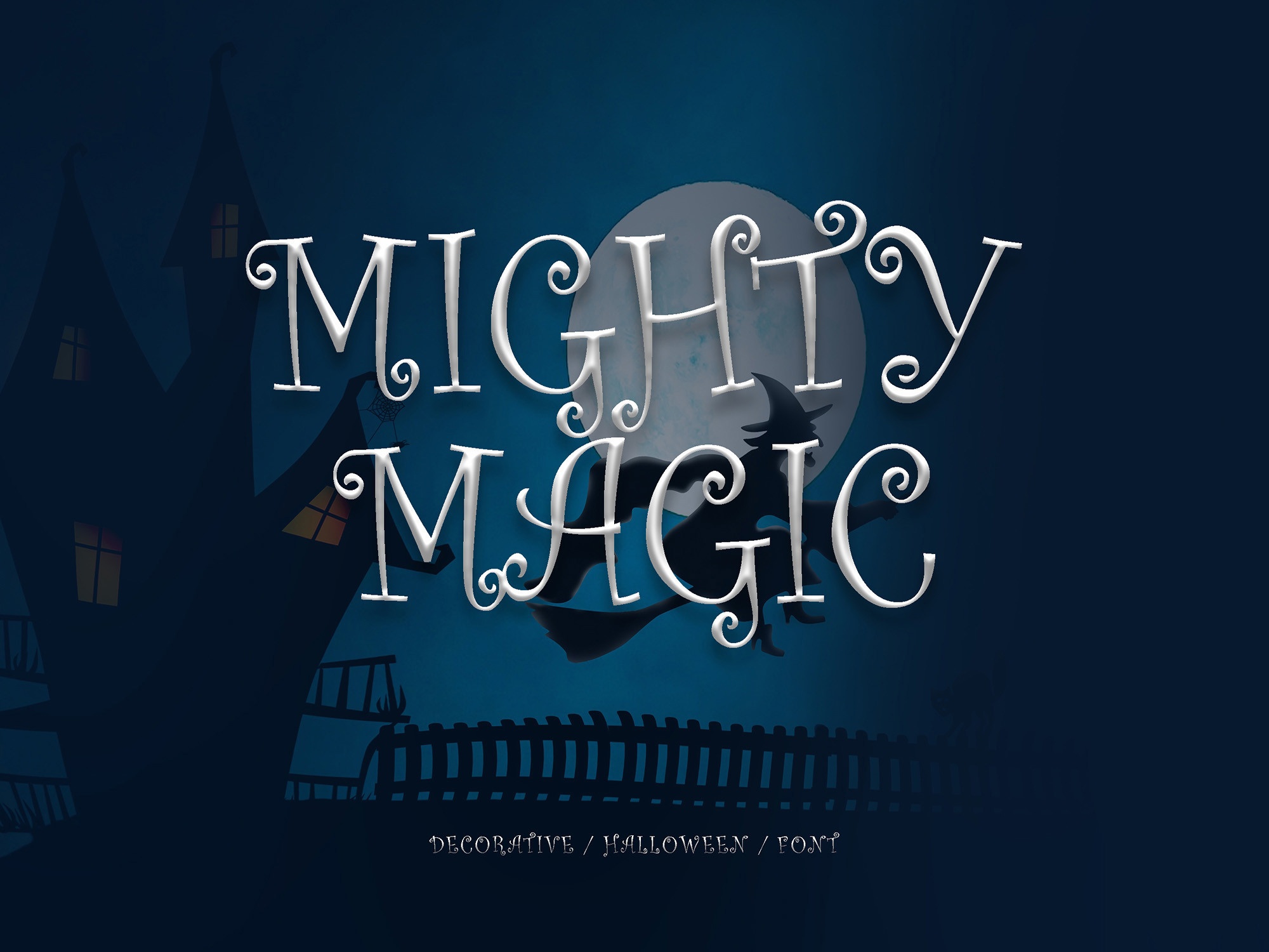 Mightymagic Regular Font preview