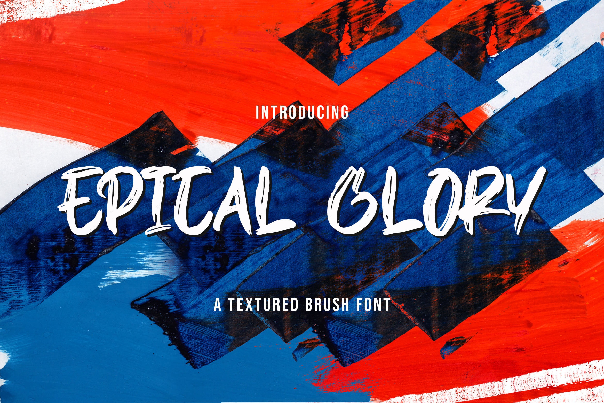 Epical Glory Font preview
