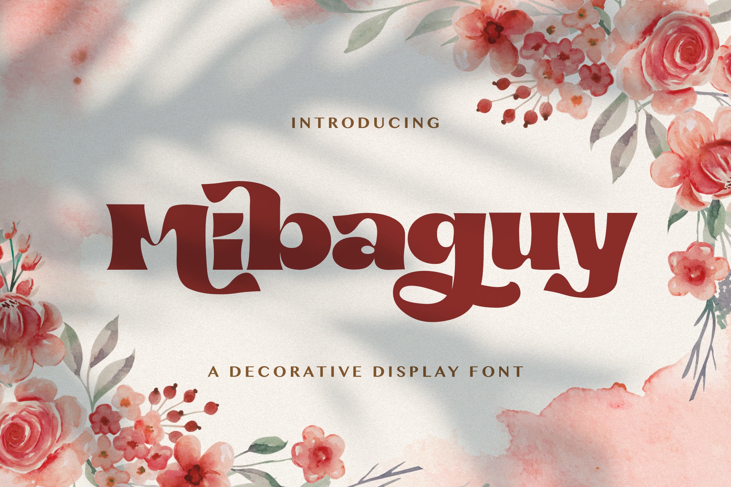 Mibaguy Regular Font preview