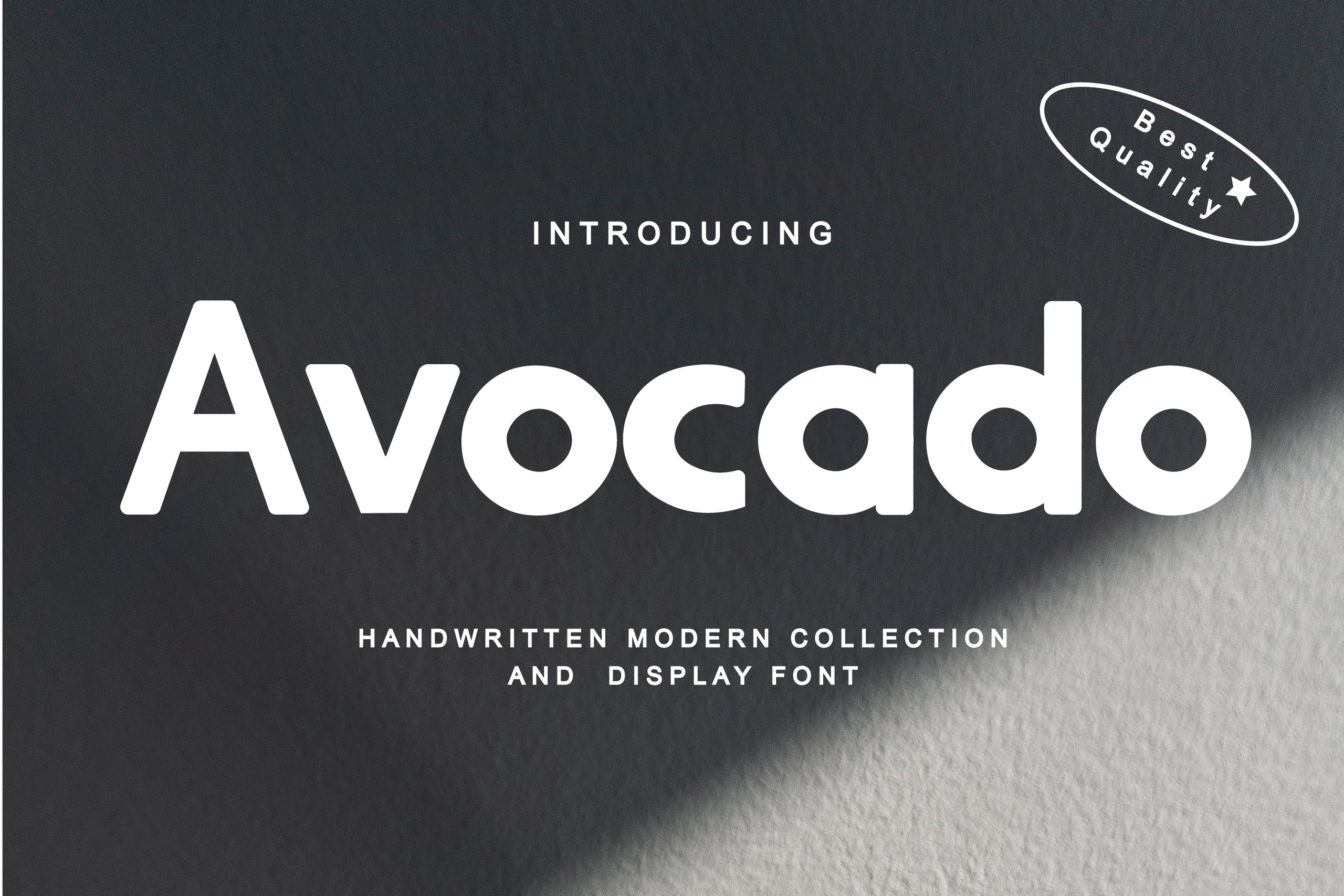 Avocado Font preview