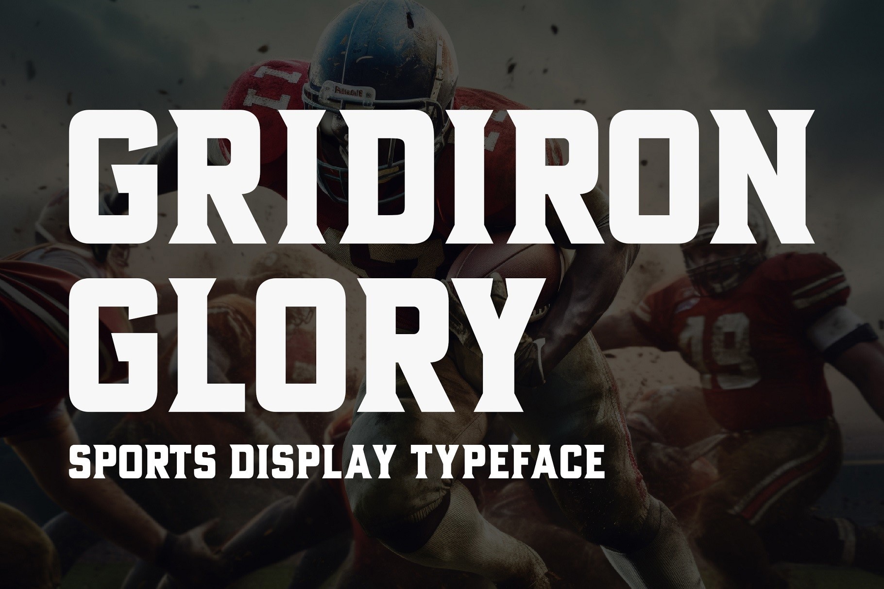 Gridiron Glory Font preview