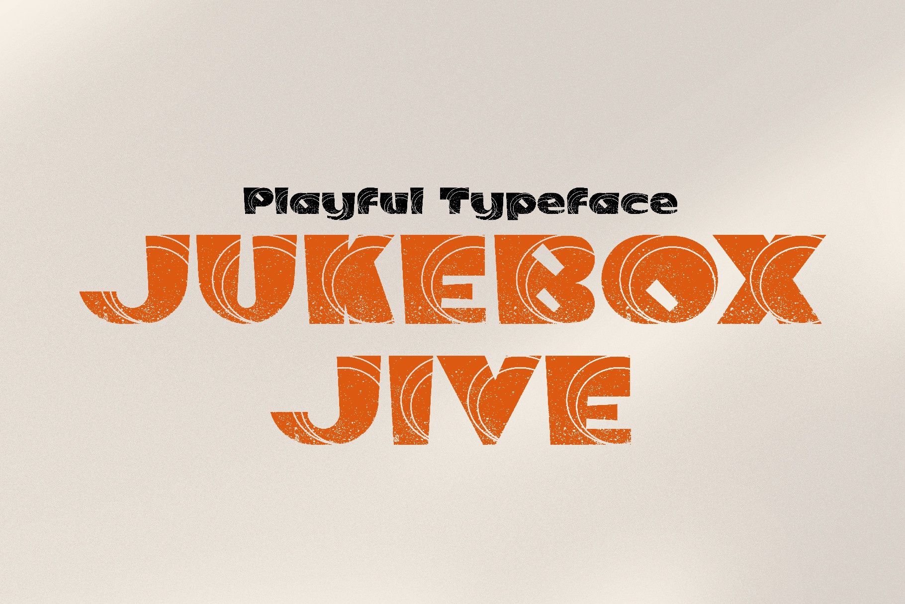 Jukebox Font preview