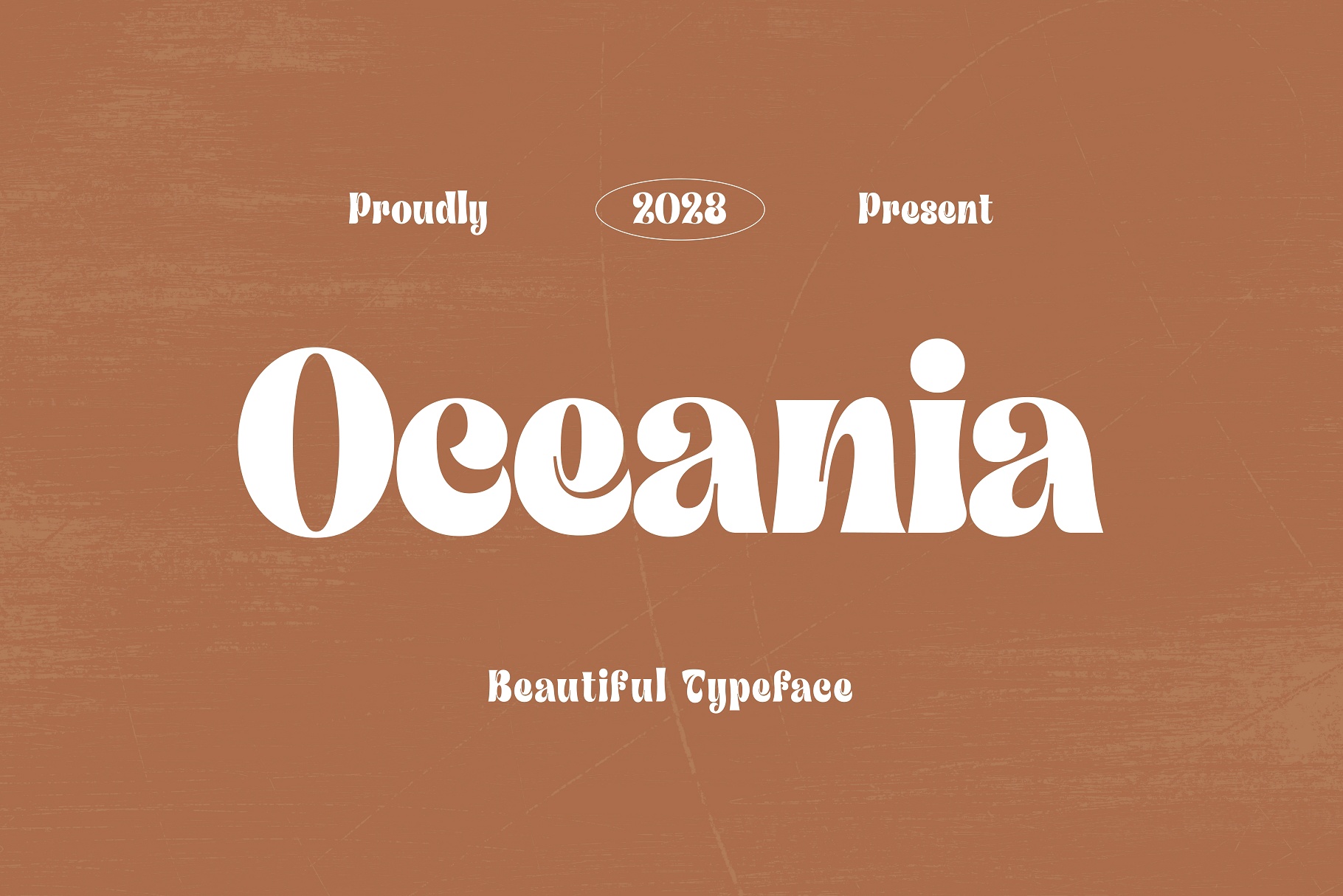 Oceania Font preview
