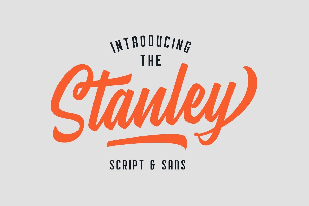 Stanley & Courager Font preview