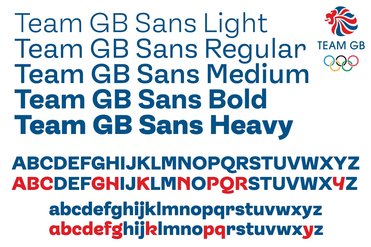 Team GB Sans Medium Font preview