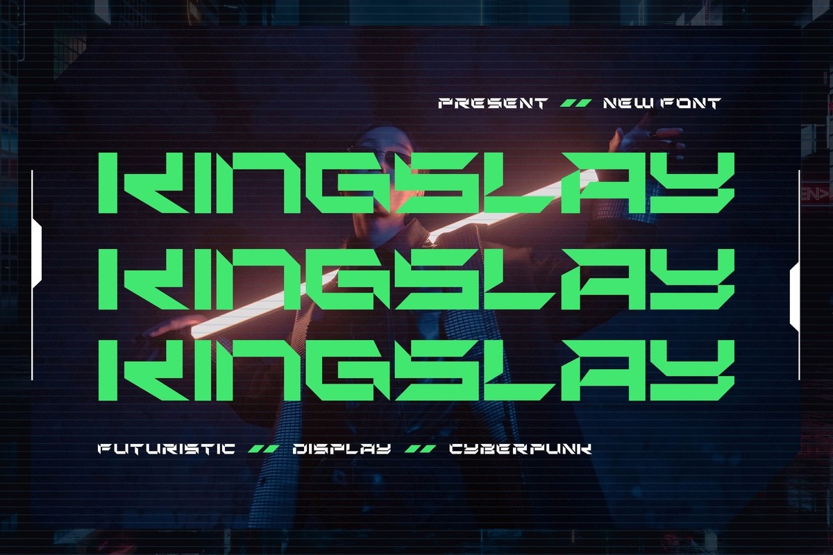 Kingslay Regular Font preview