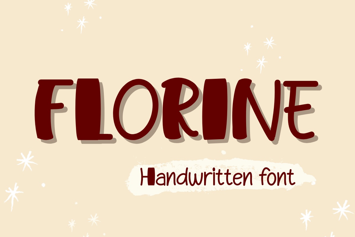 Fluorine Font preview