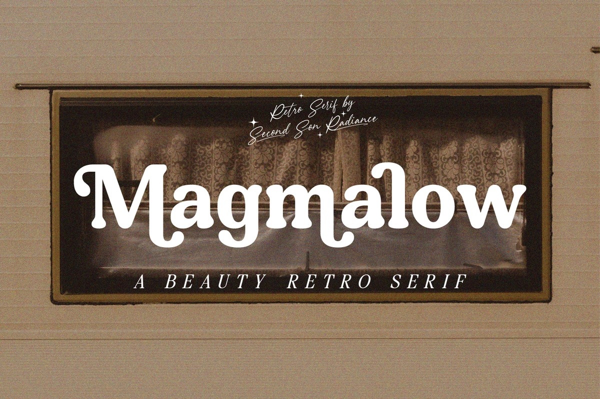 Magmalow Regular Font preview