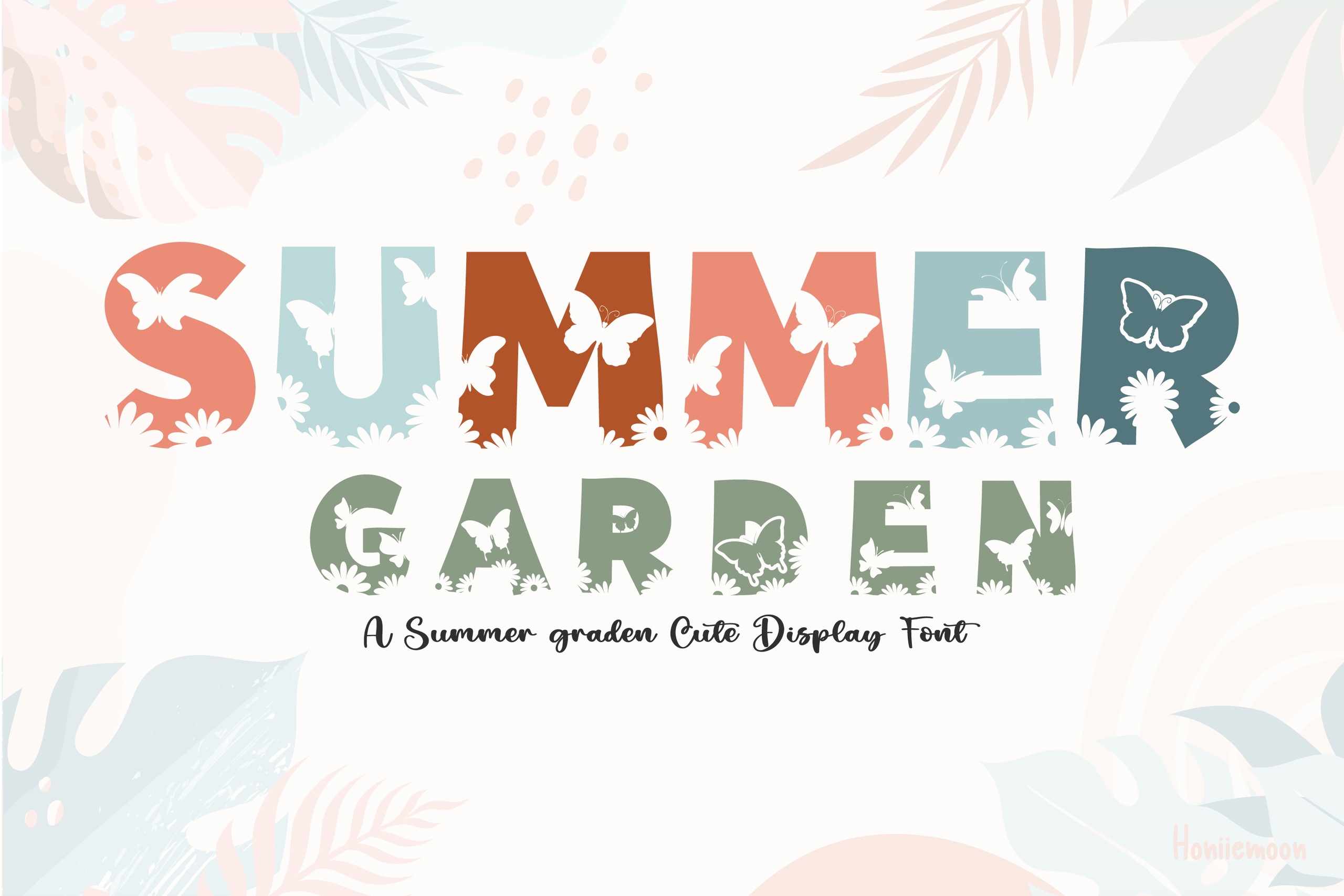 Summer Garden Regular Font preview