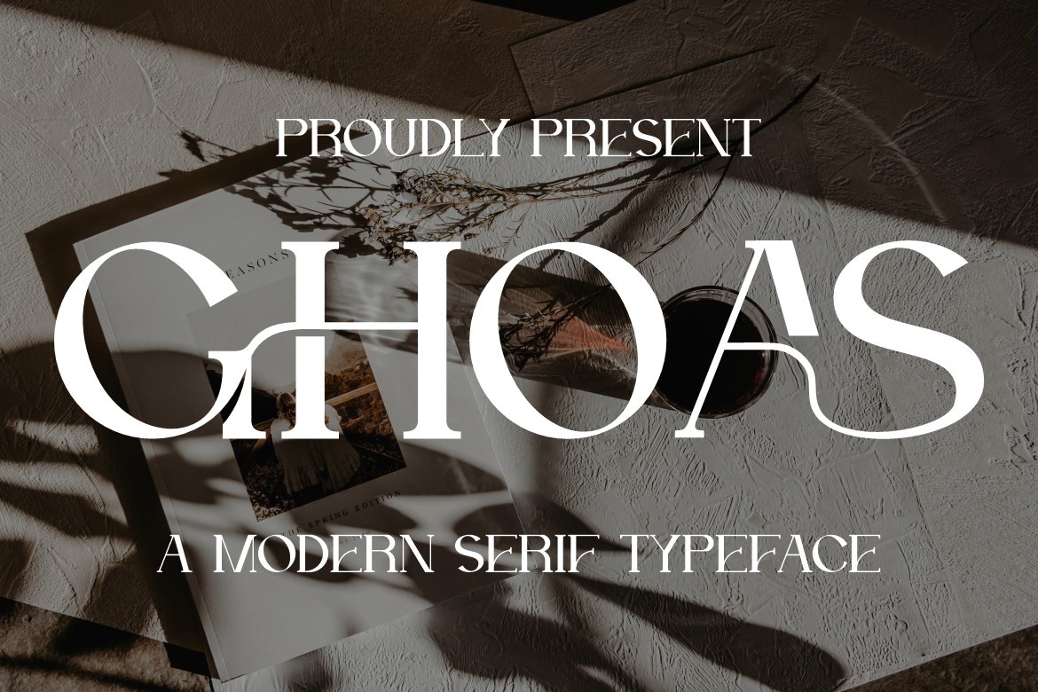 Ghoas Font preview