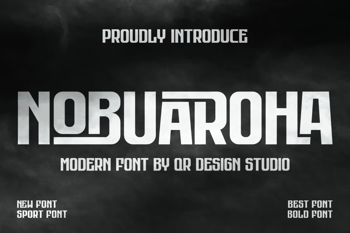 Nobuaroha Font preview