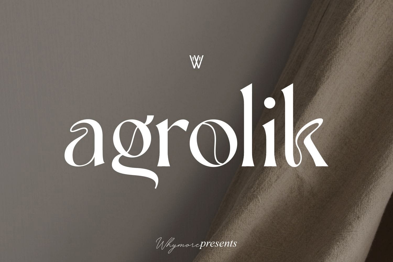 Agrolik Font preview