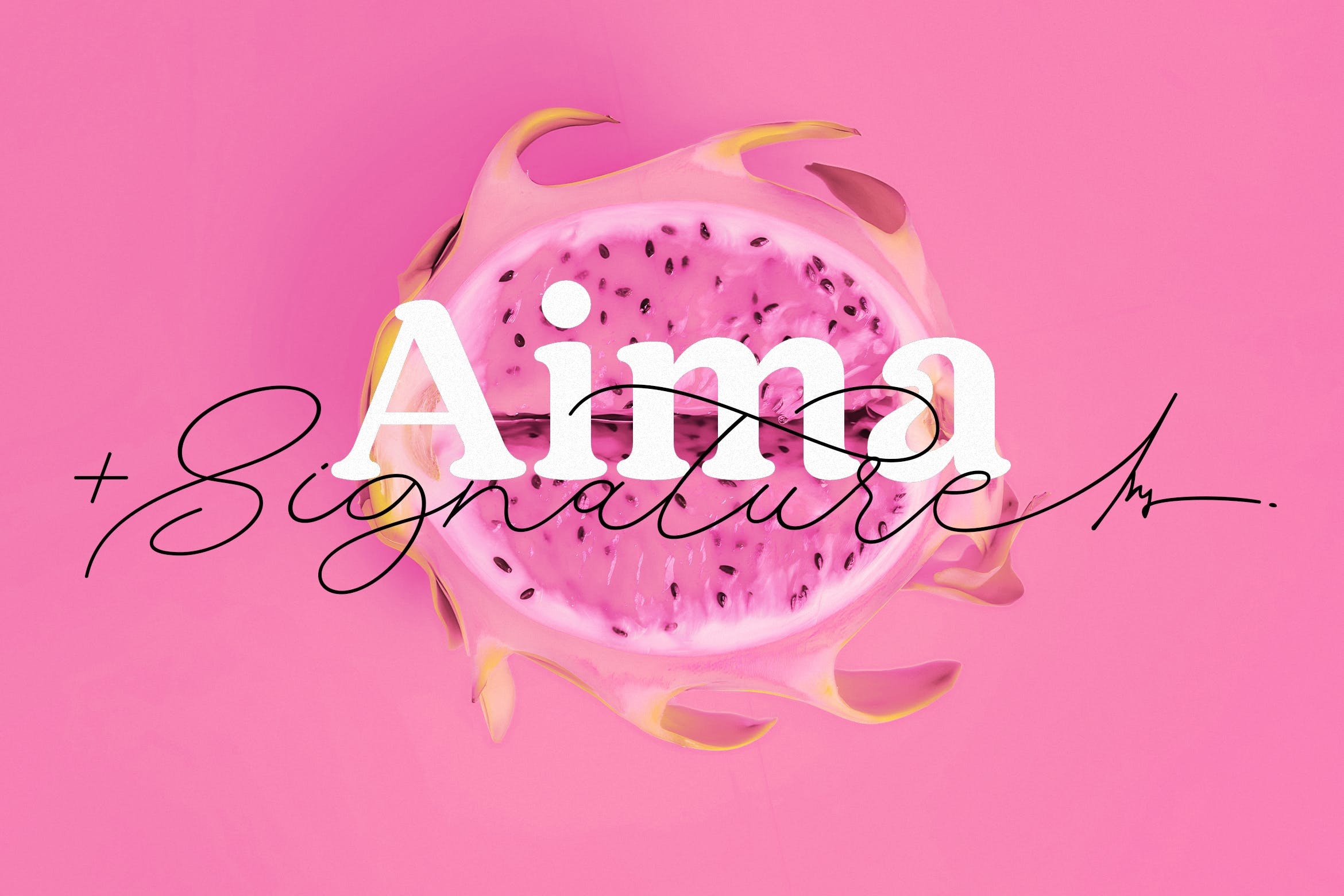 Aima Font preview