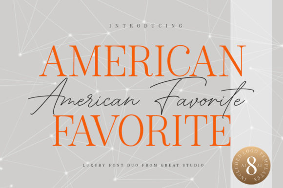 American Favorite Regular Font preview