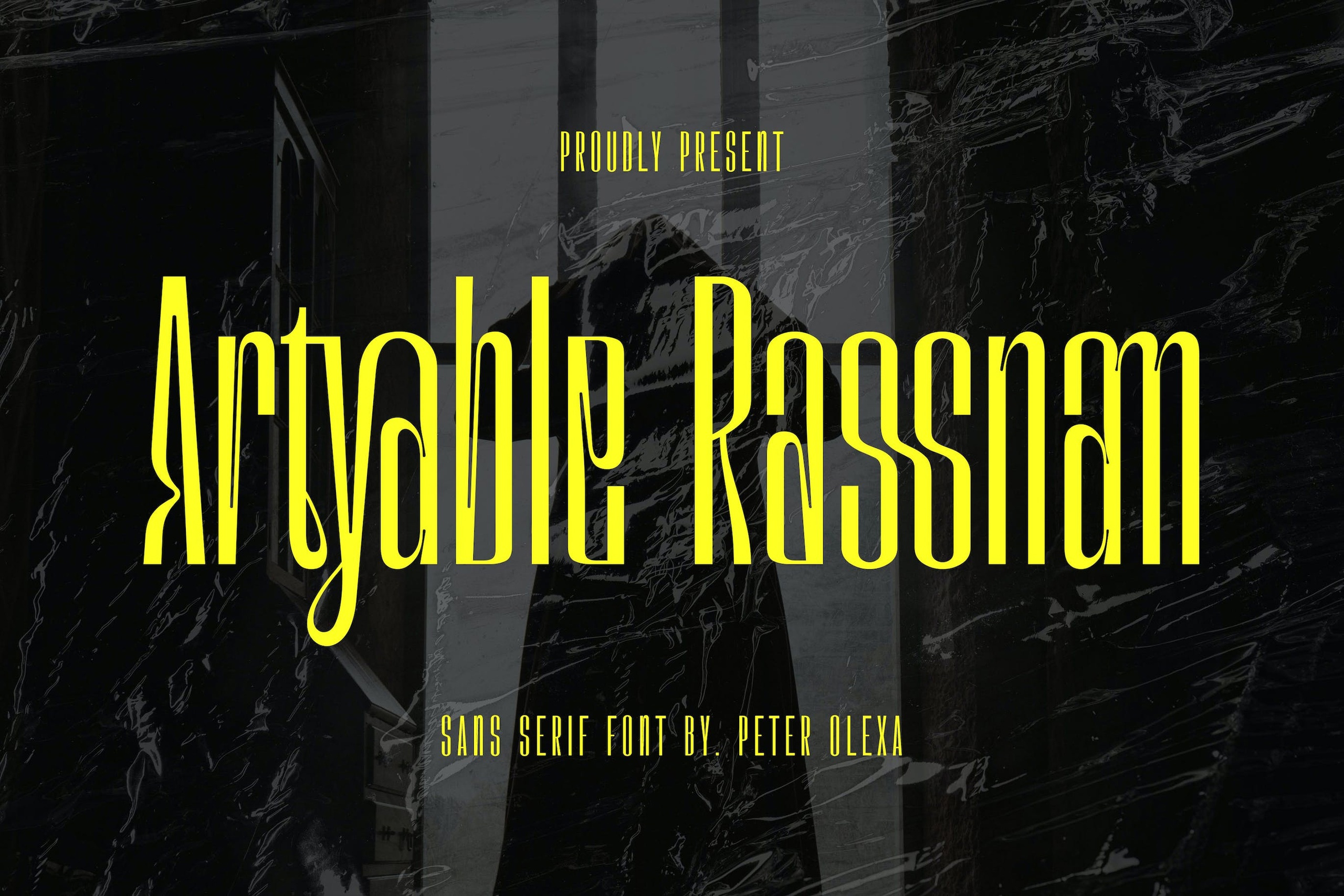 Artyable Rassnam Regular Font preview