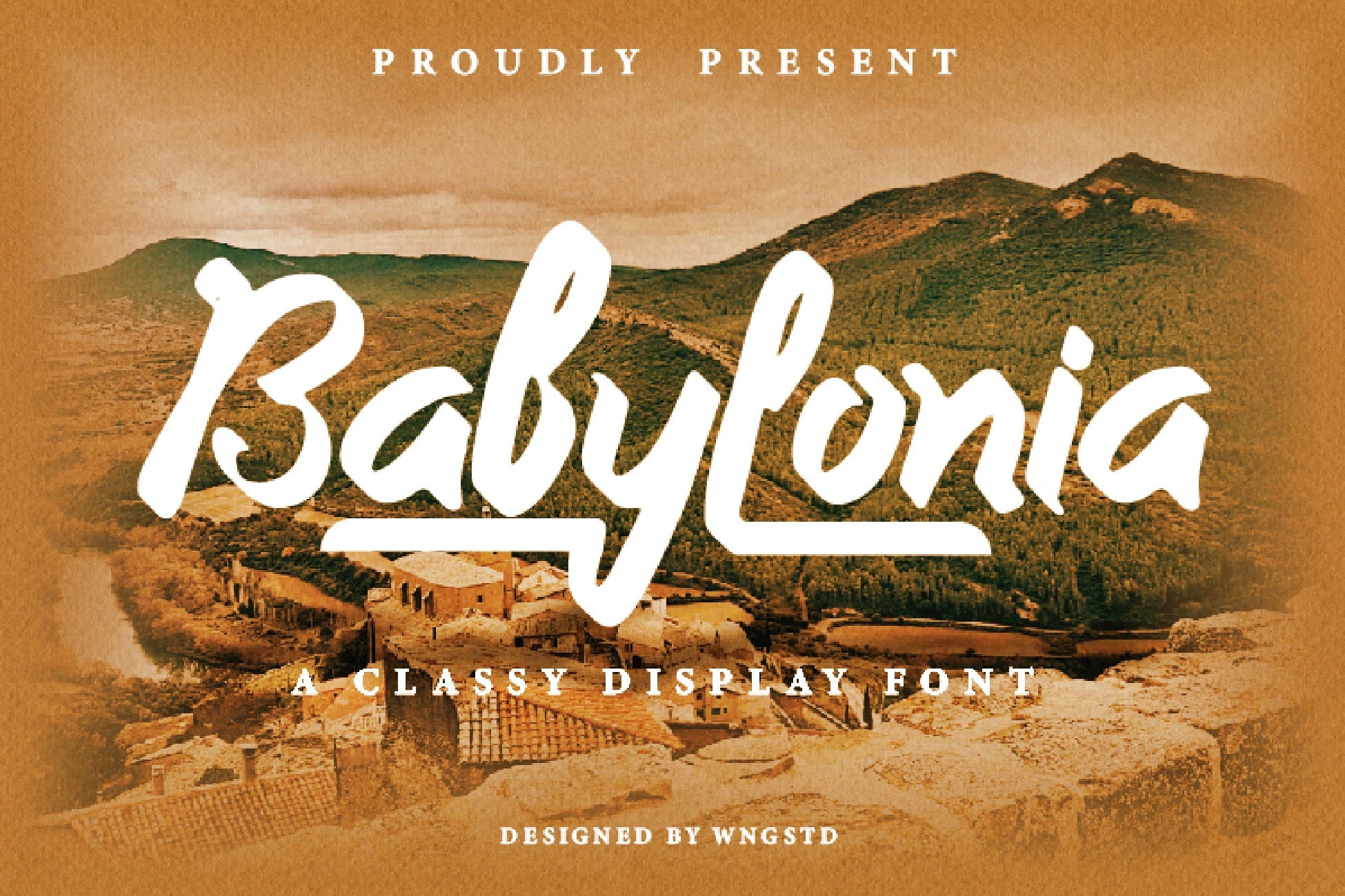 Babylonya Font preview