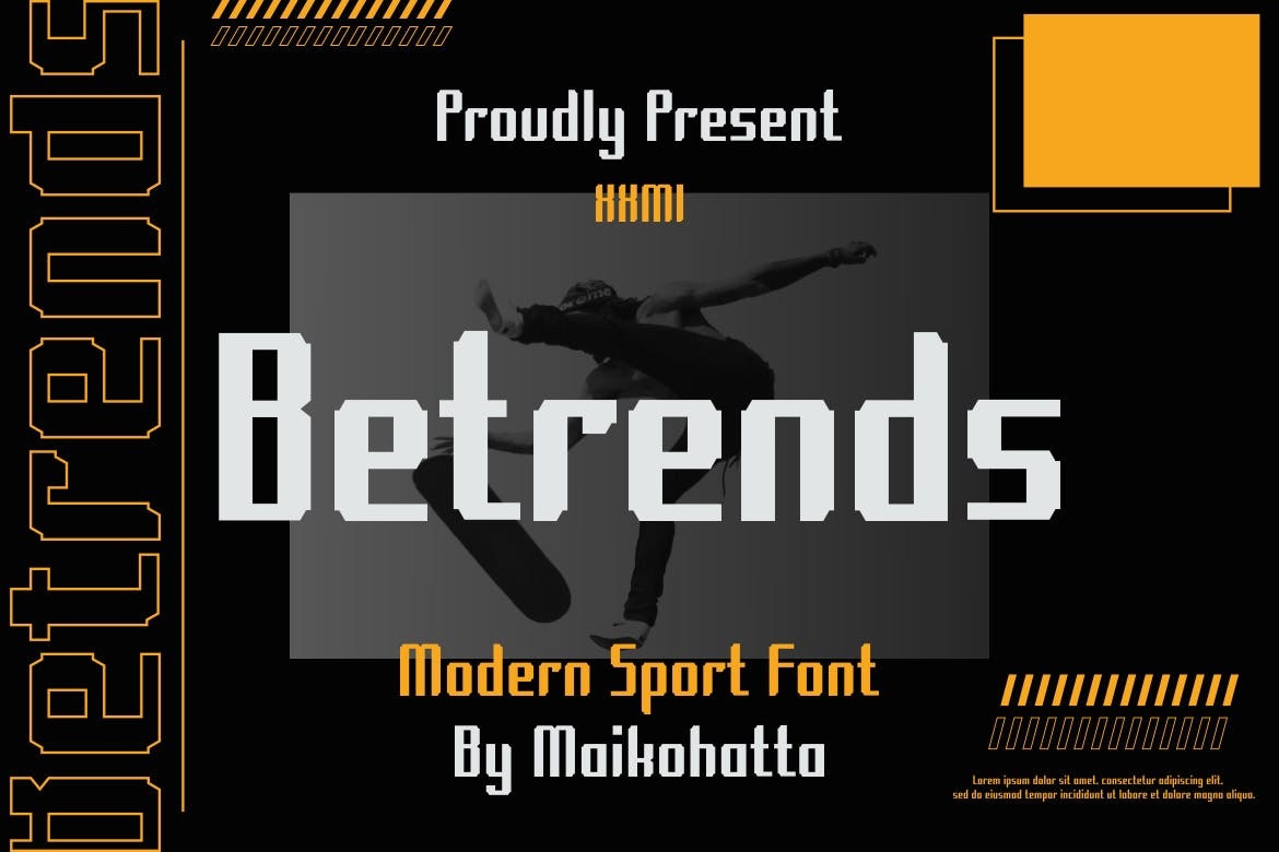 Betrends Font preview