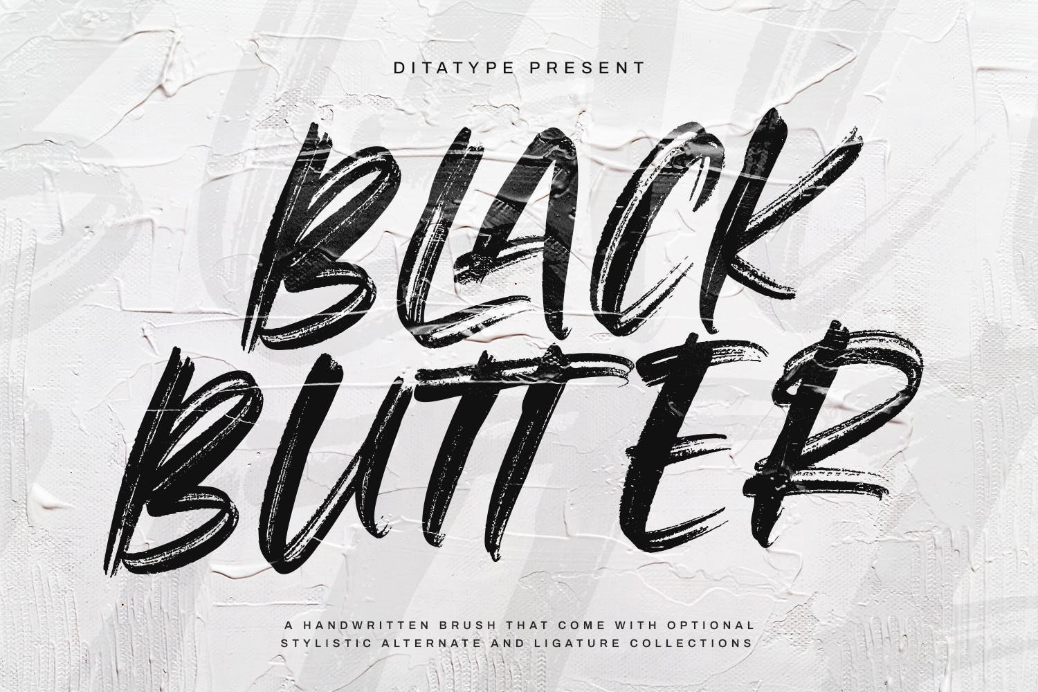 Black Butter Regular Font preview
