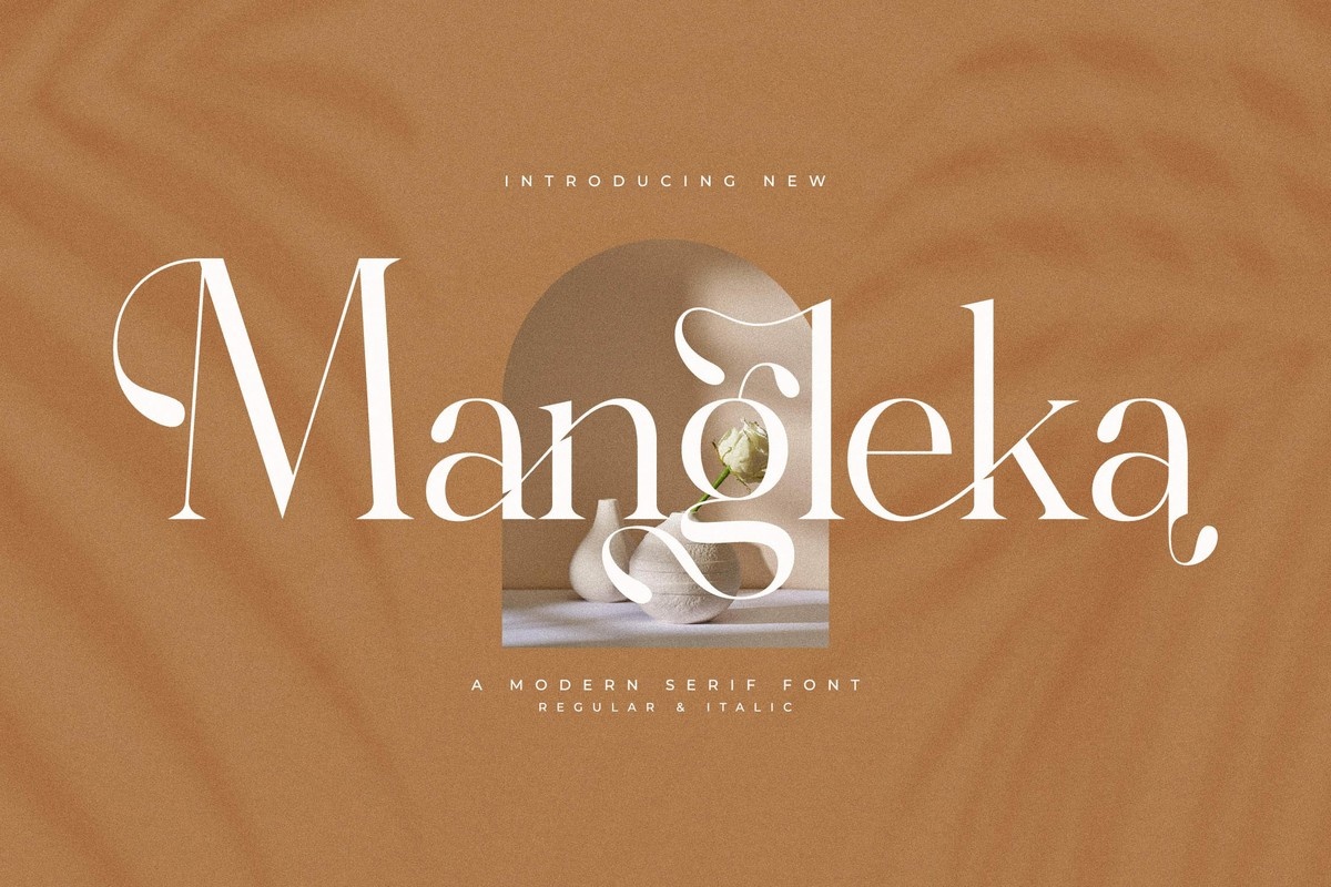 Mangleka Regular Font preview