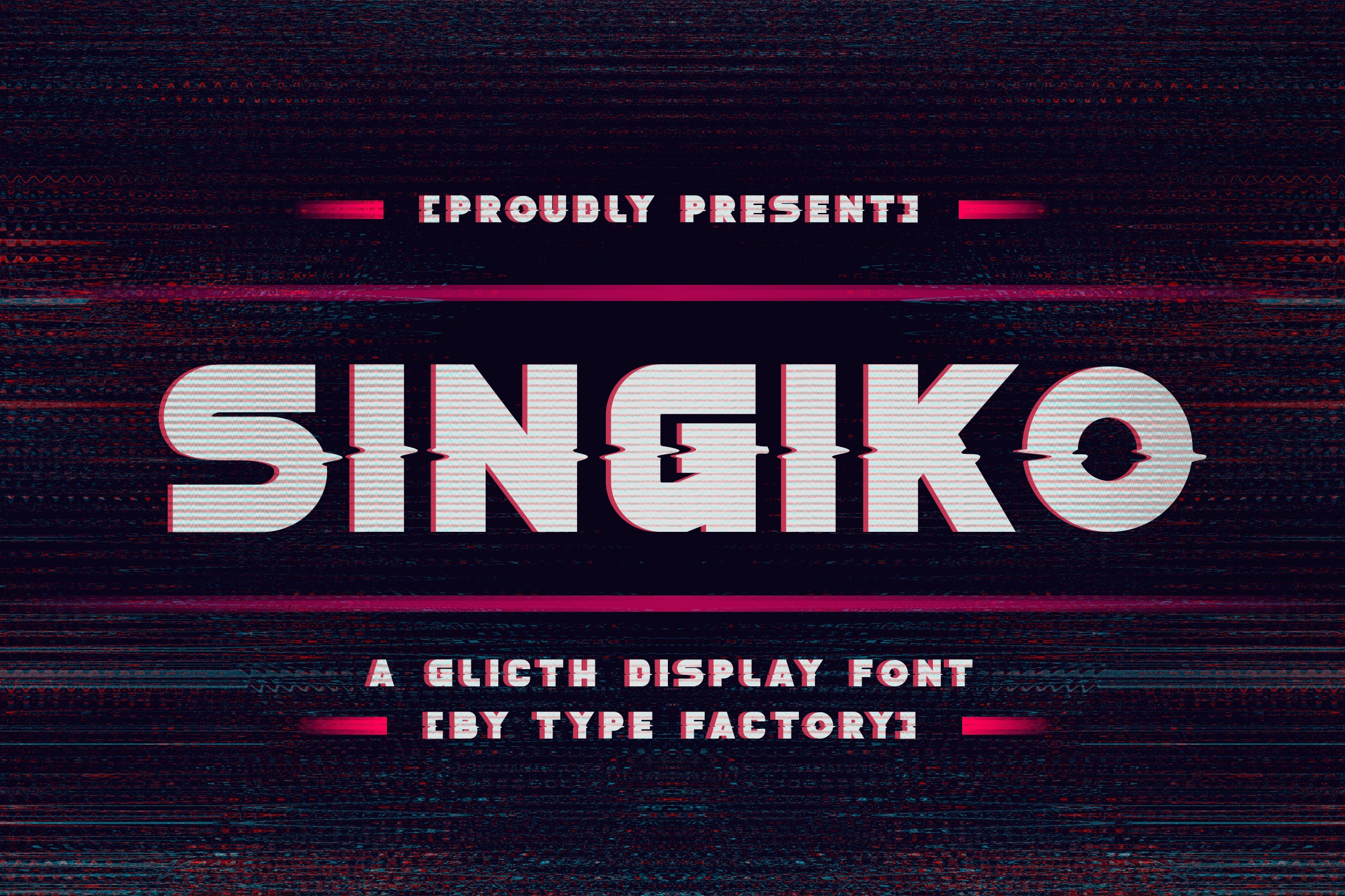 Singiko Regular Font preview