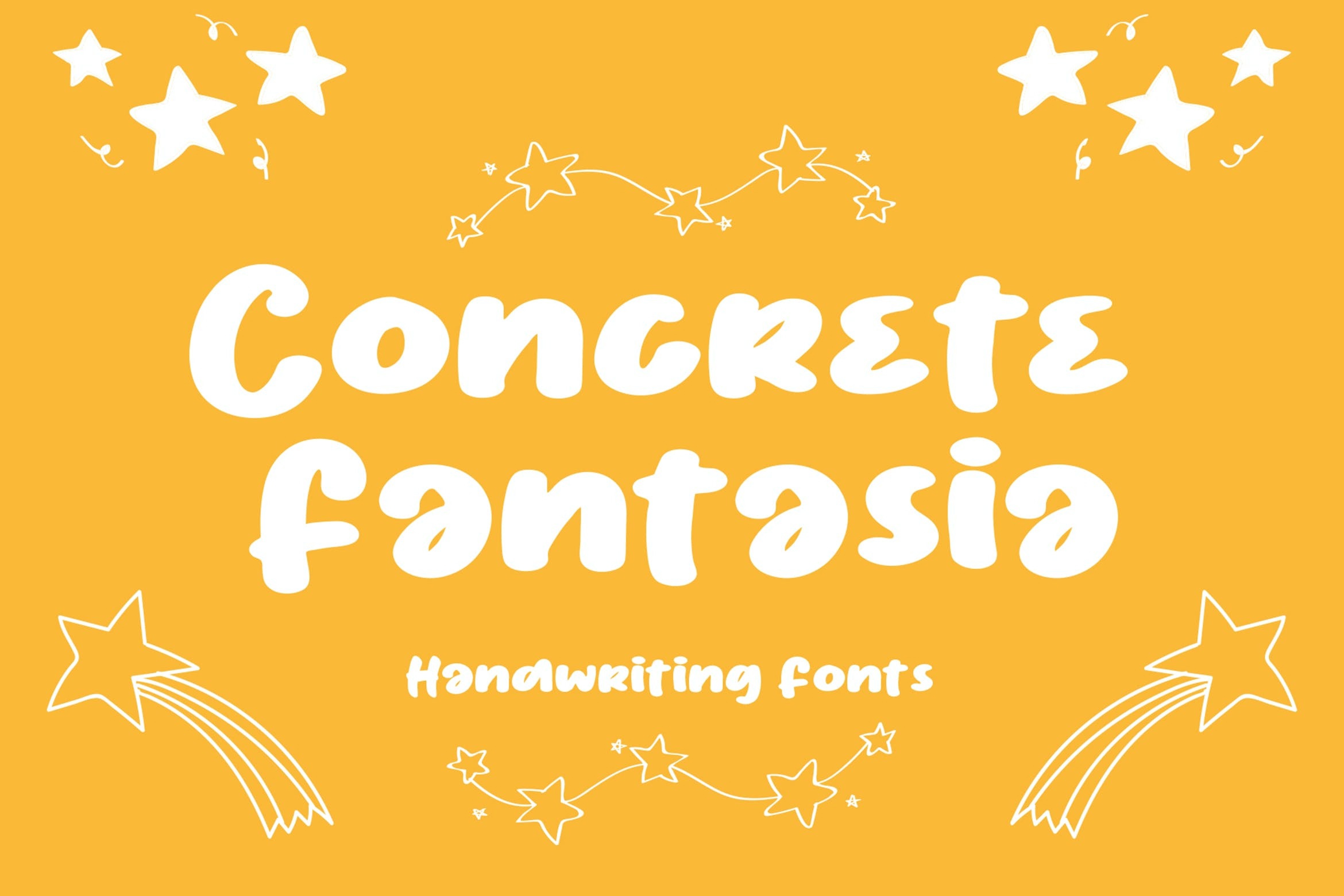 Concrete Fantasia Regular Font preview