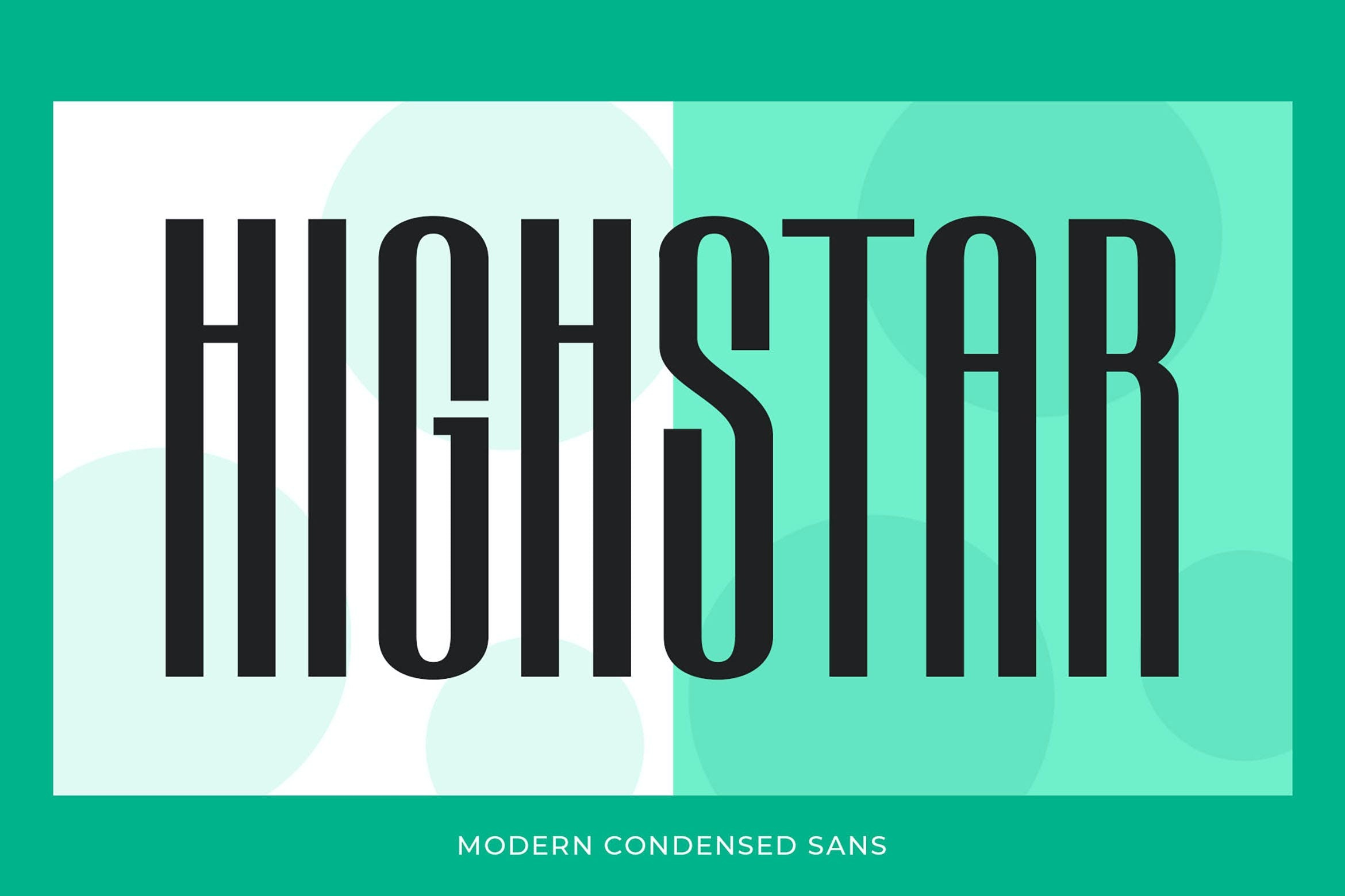 Highstar Font preview