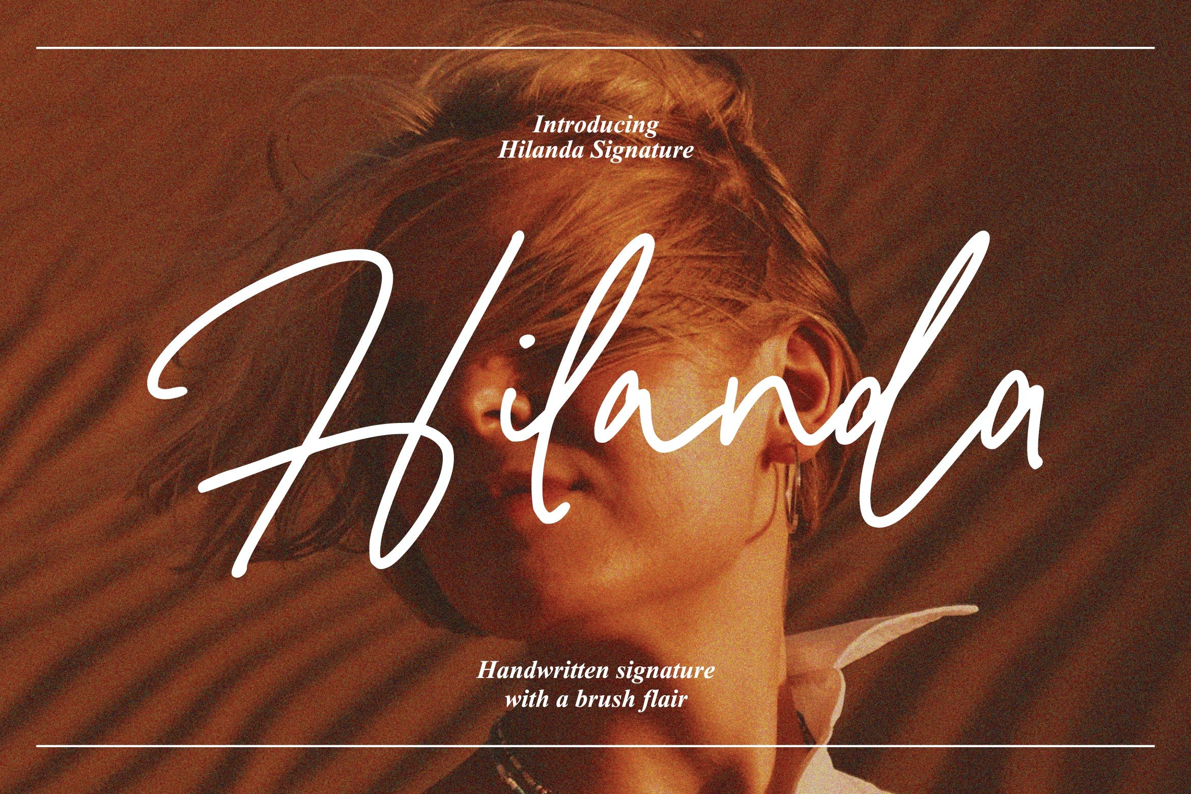 Hilanda Signature Regular Font preview