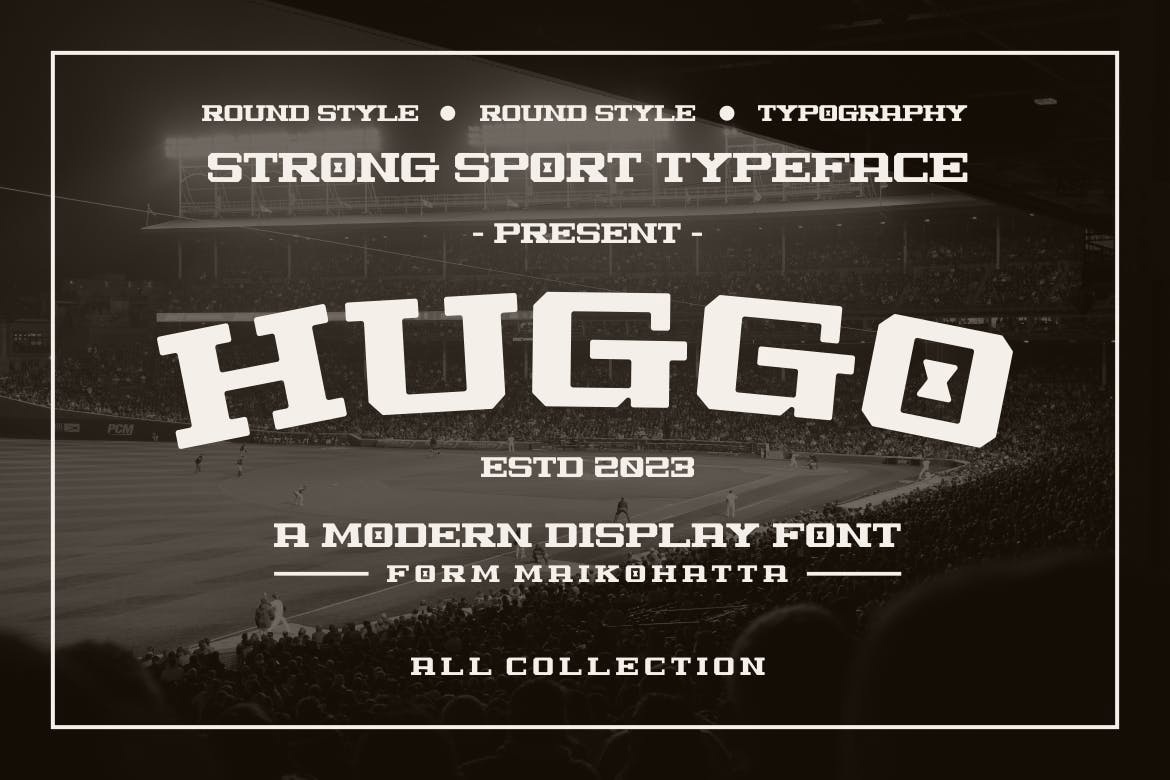 Huggo Font preview