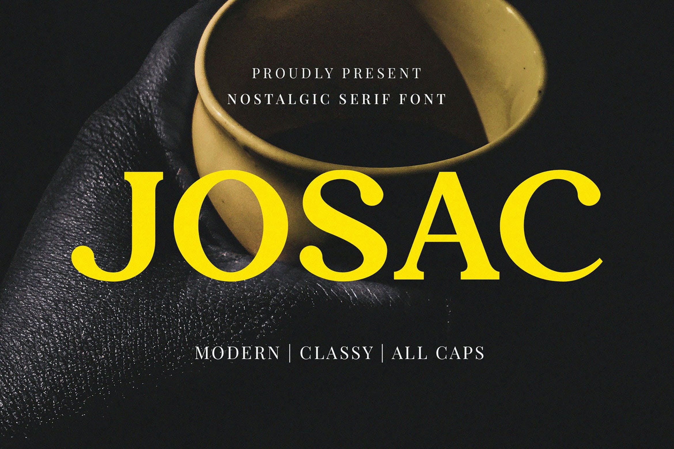 Josac Font preview