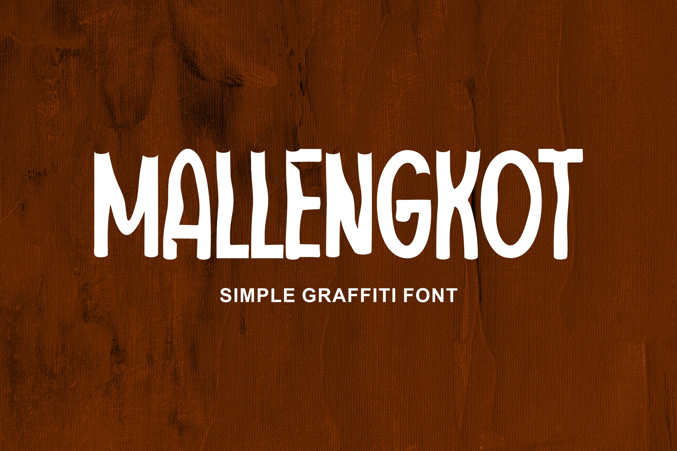 Mallengkot Regular Font preview
